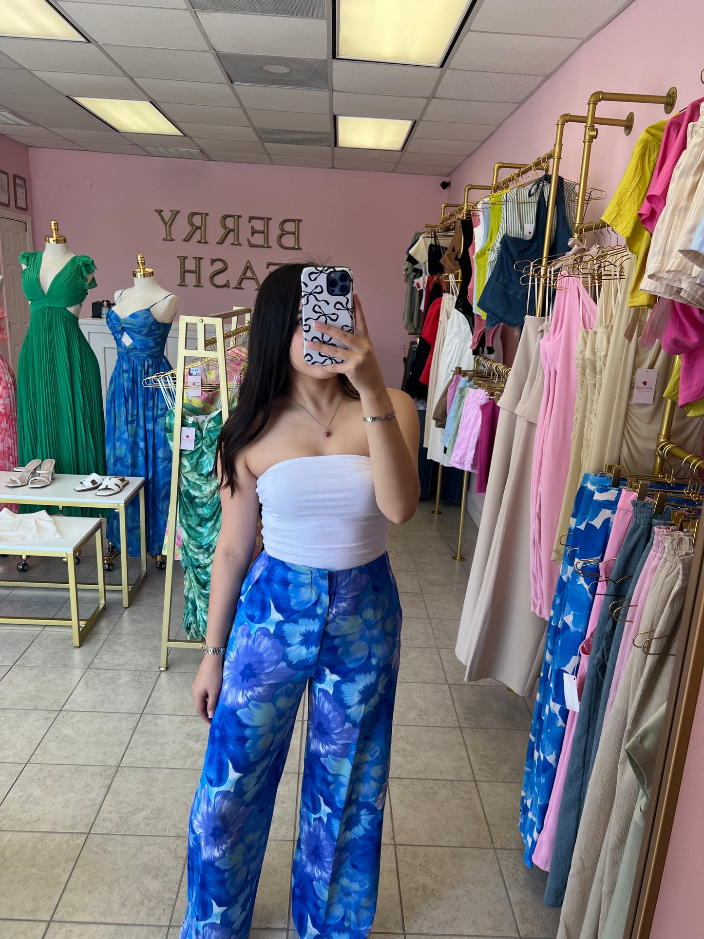 Kenia Blue Pants