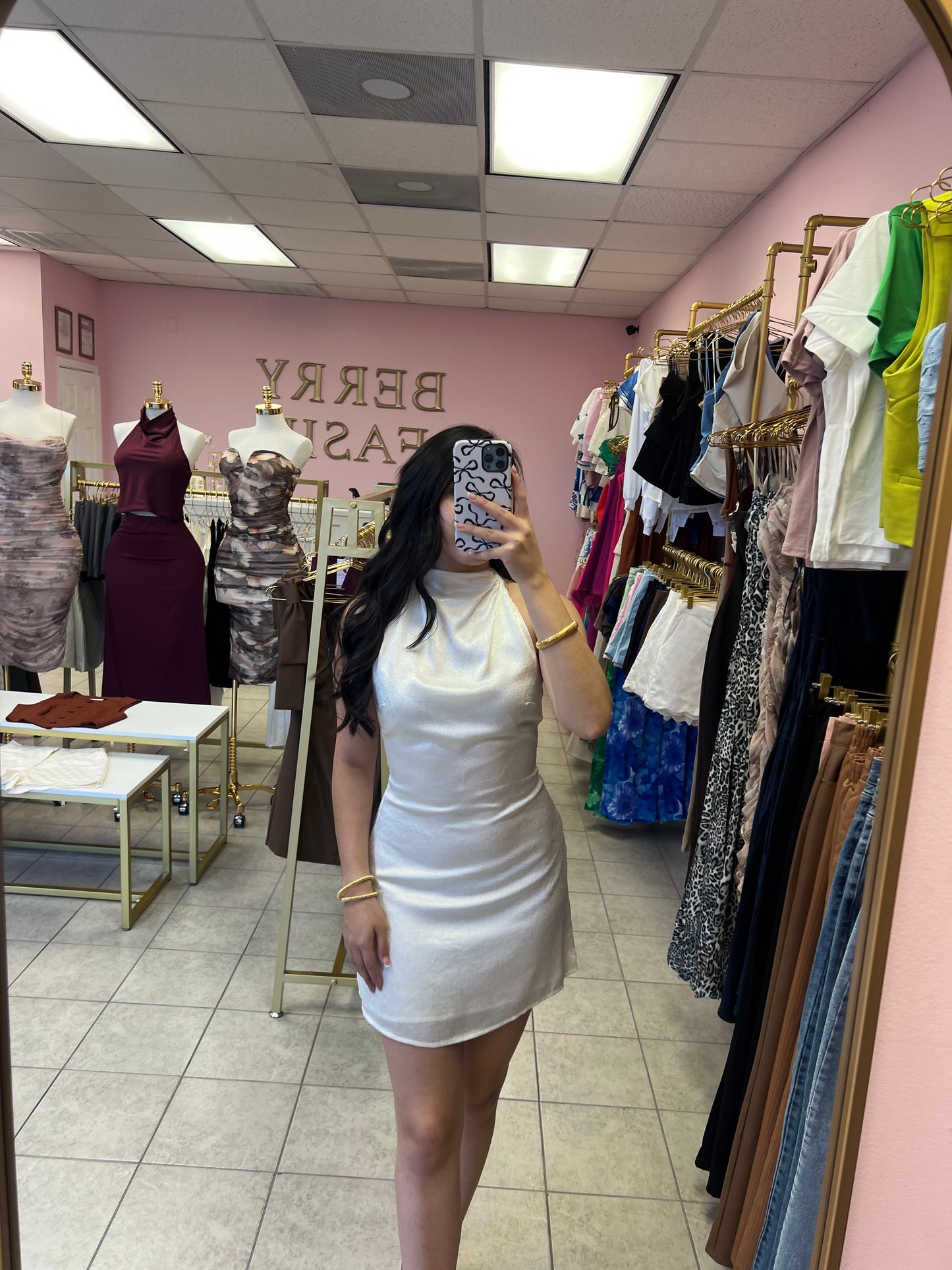 Amber White Dress