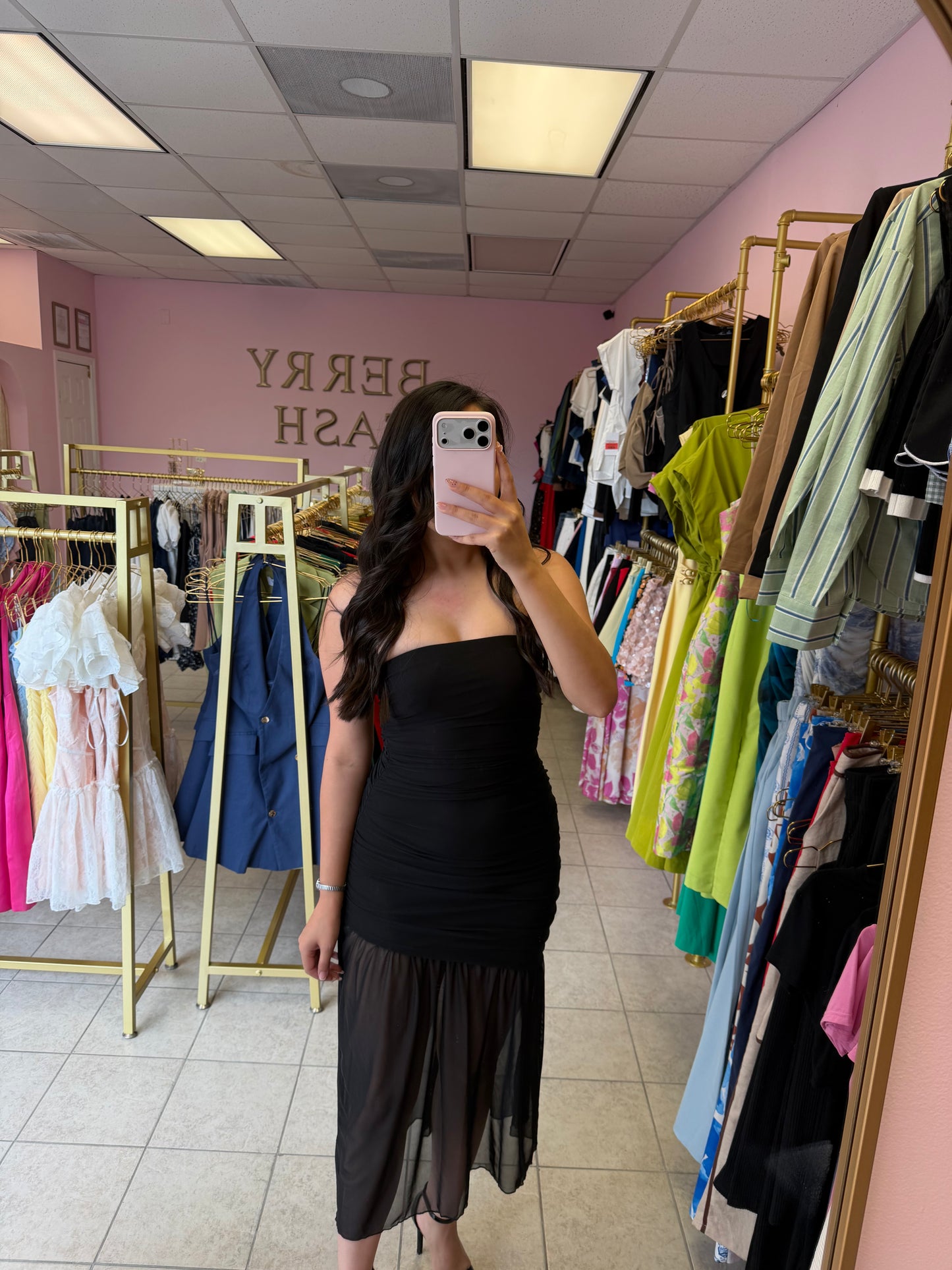 Daphne Black Dress