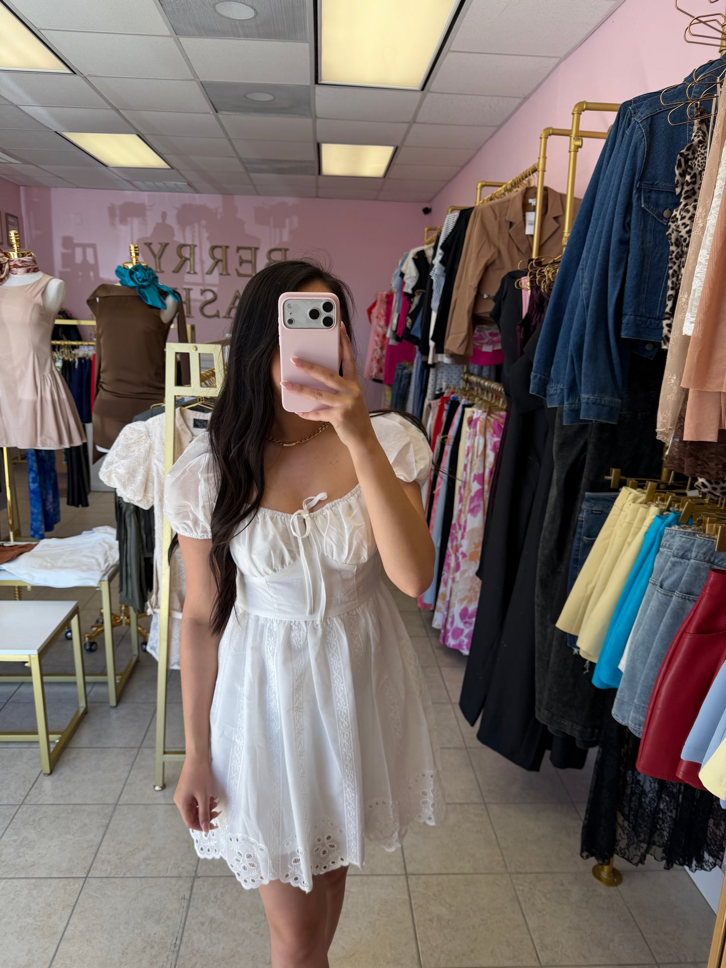 Alexa White Dress