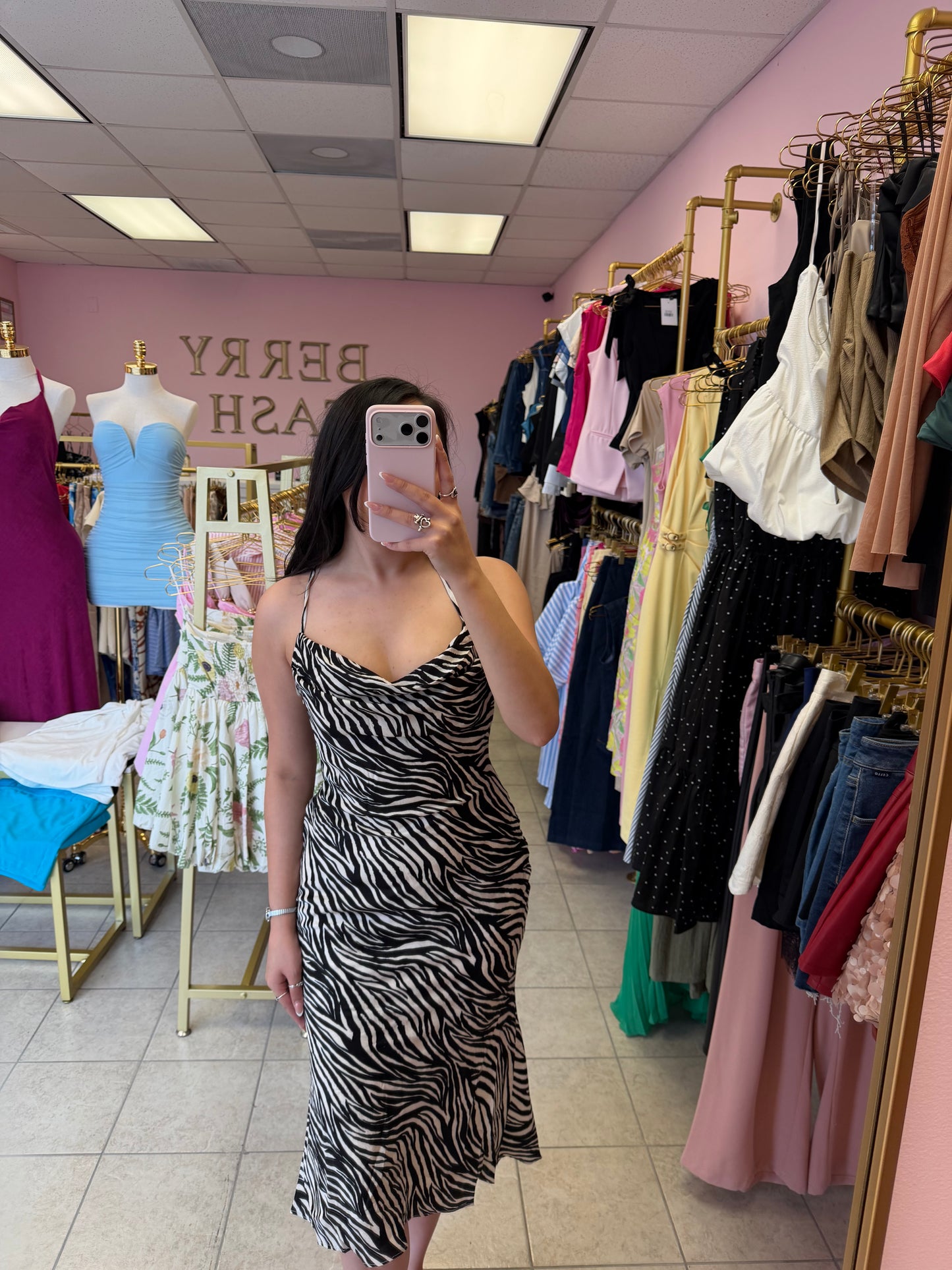 Zebra Dress