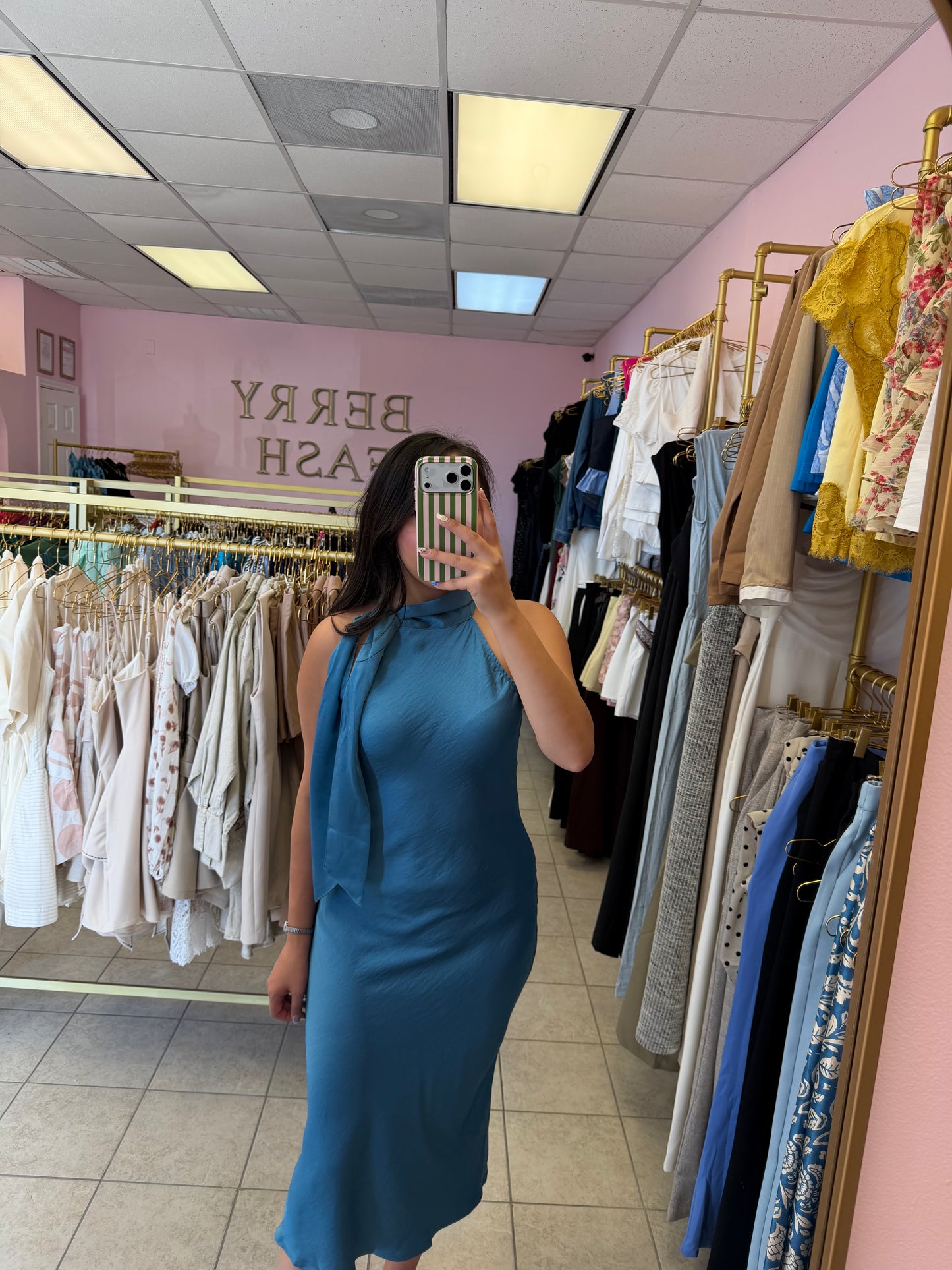 Rosa Blue Dress