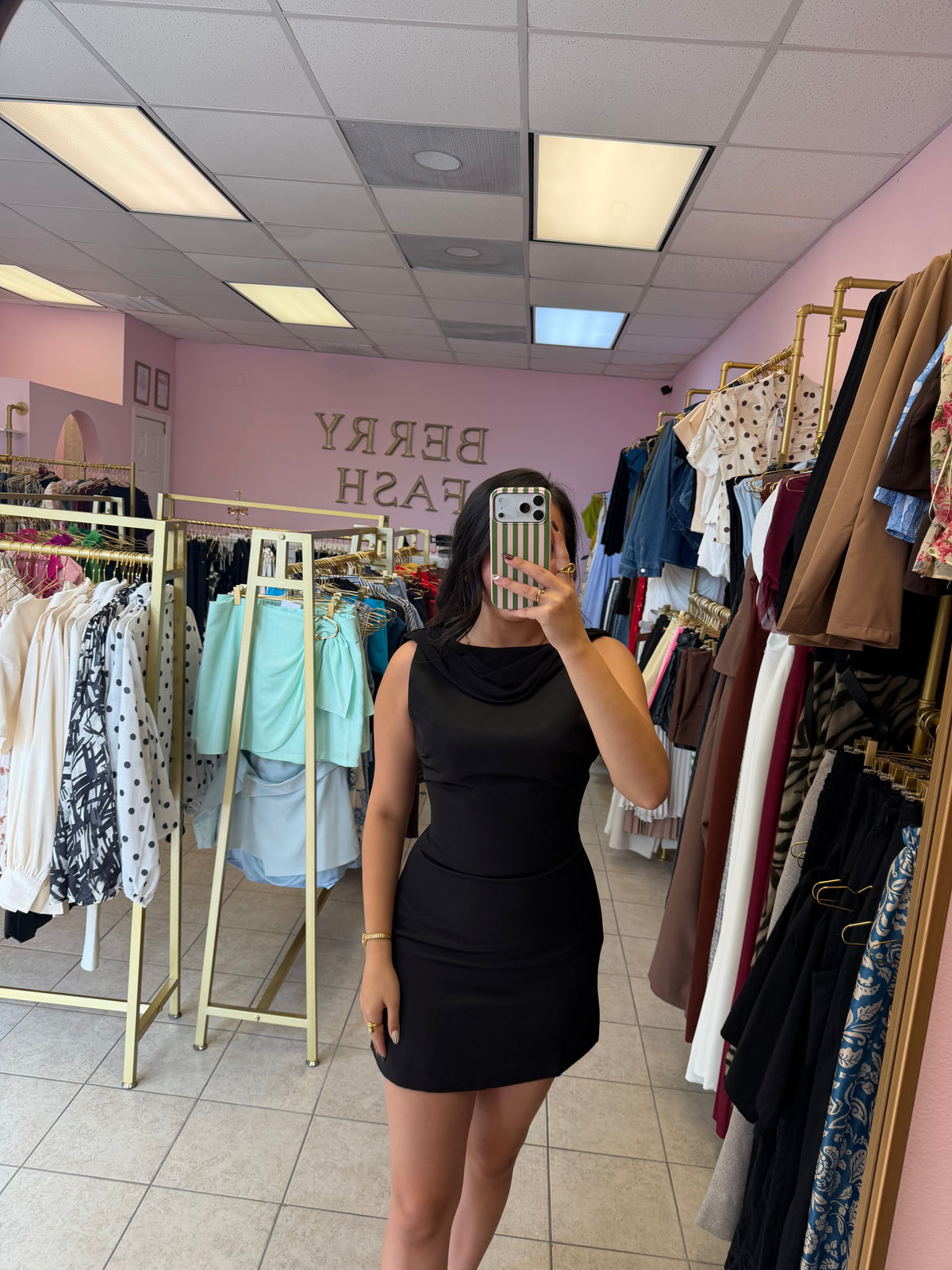 Tiffany Black Dress