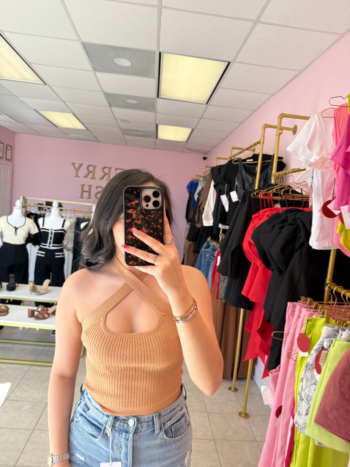 Yulissa Gold Top
