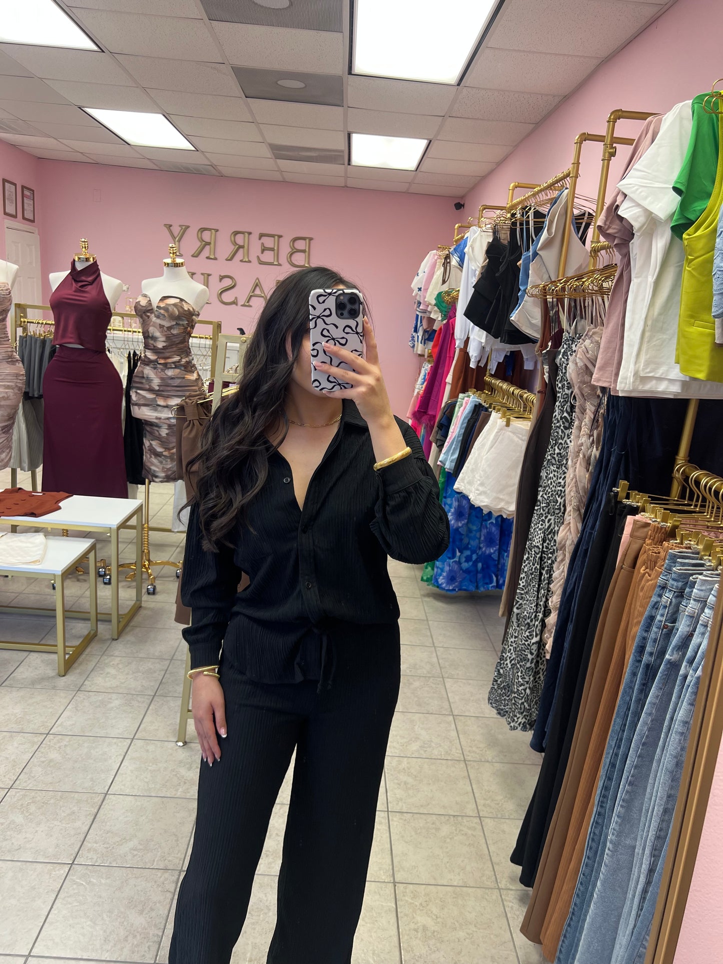 Iris Black Set