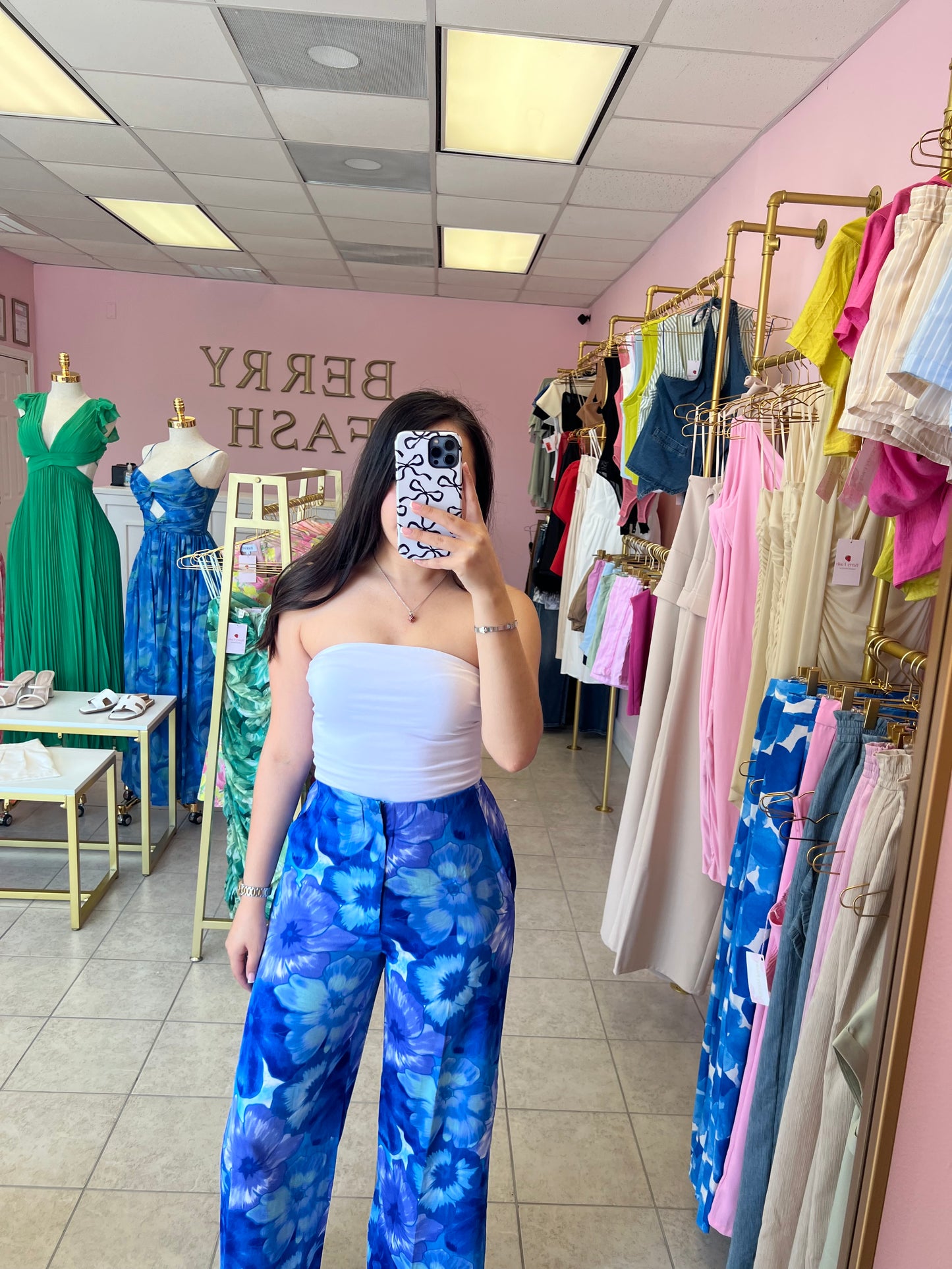 Kenia Blue Pants