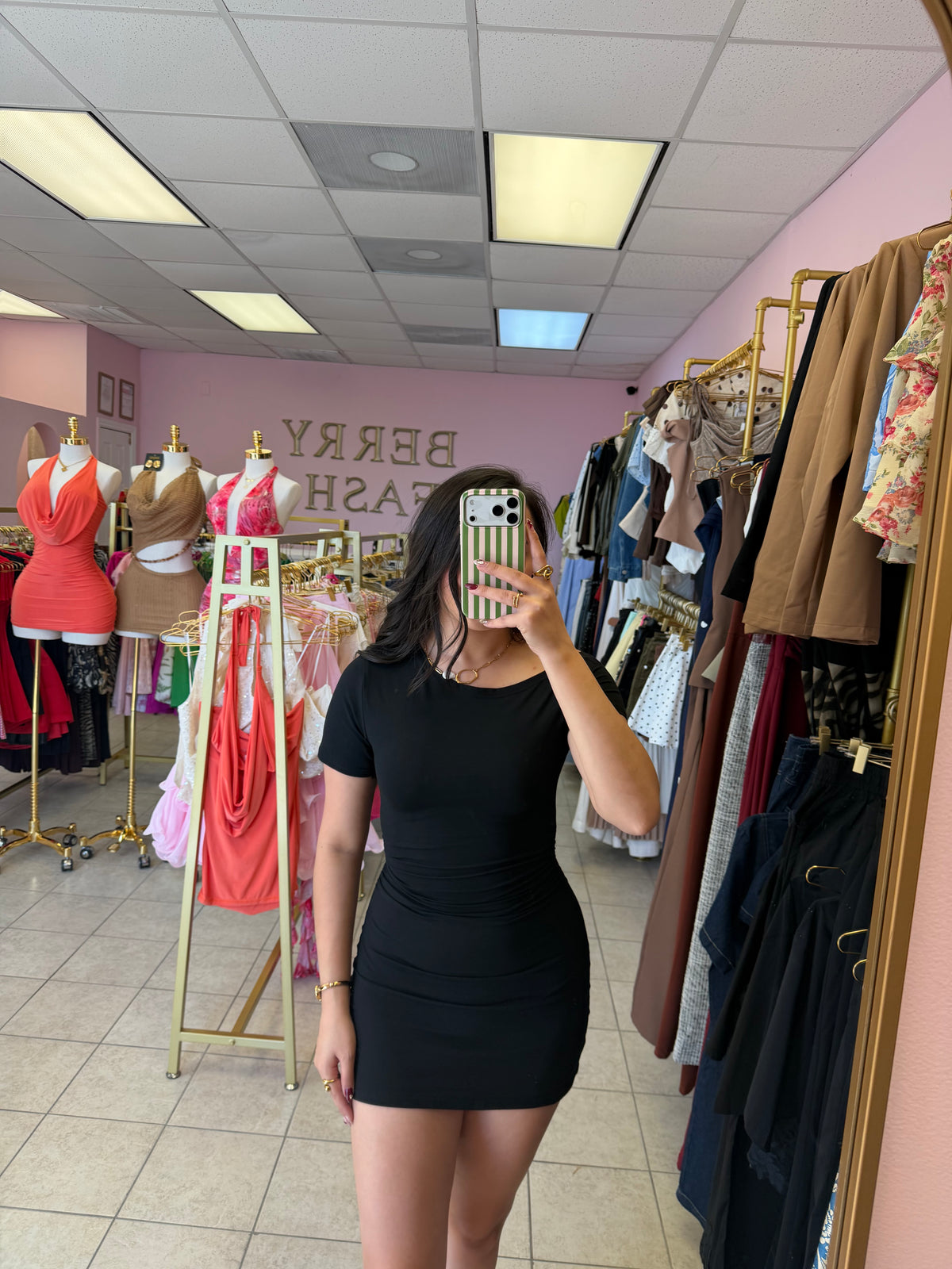 Angelica Black Dress