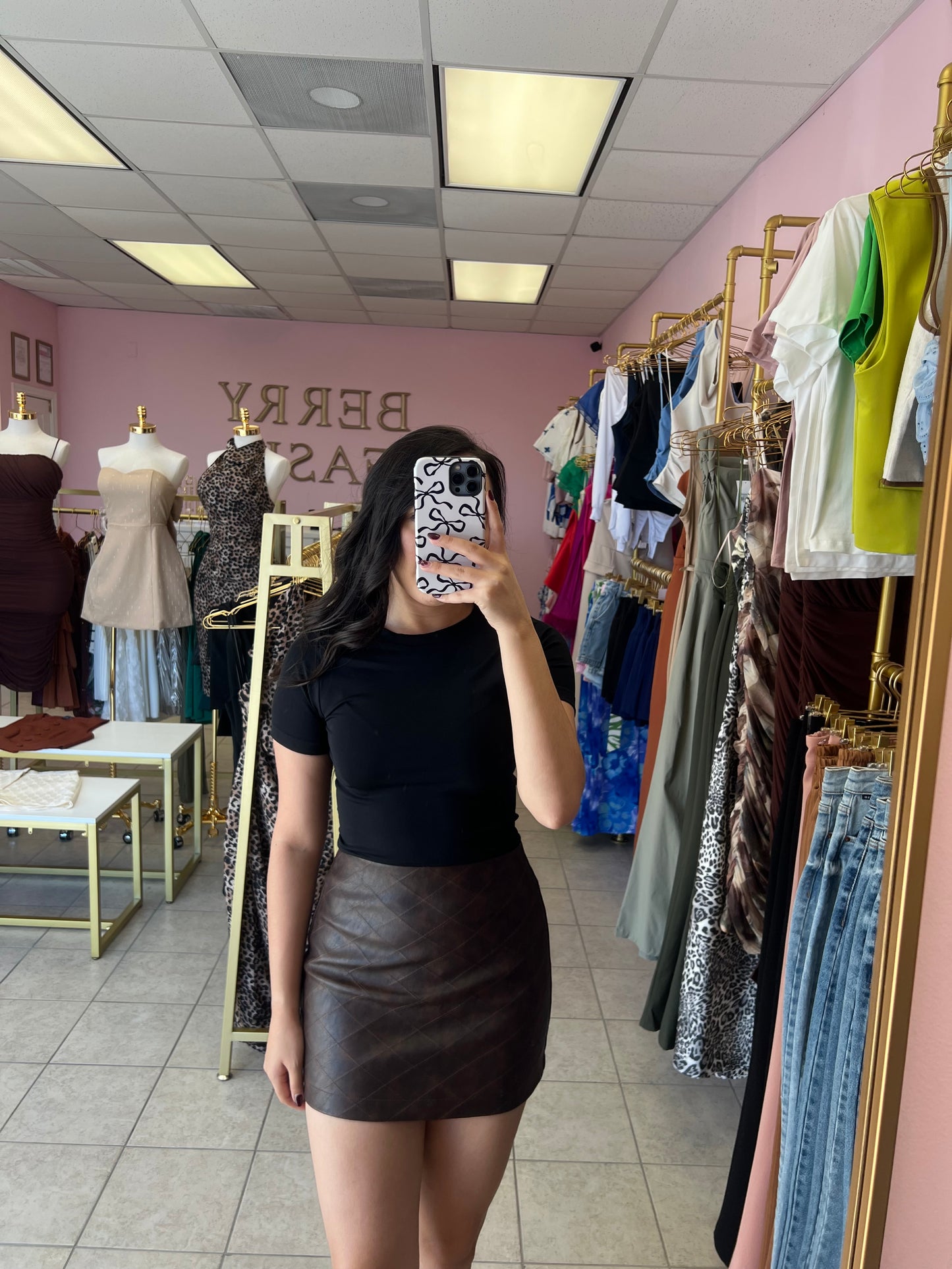 Nayeli Black Top