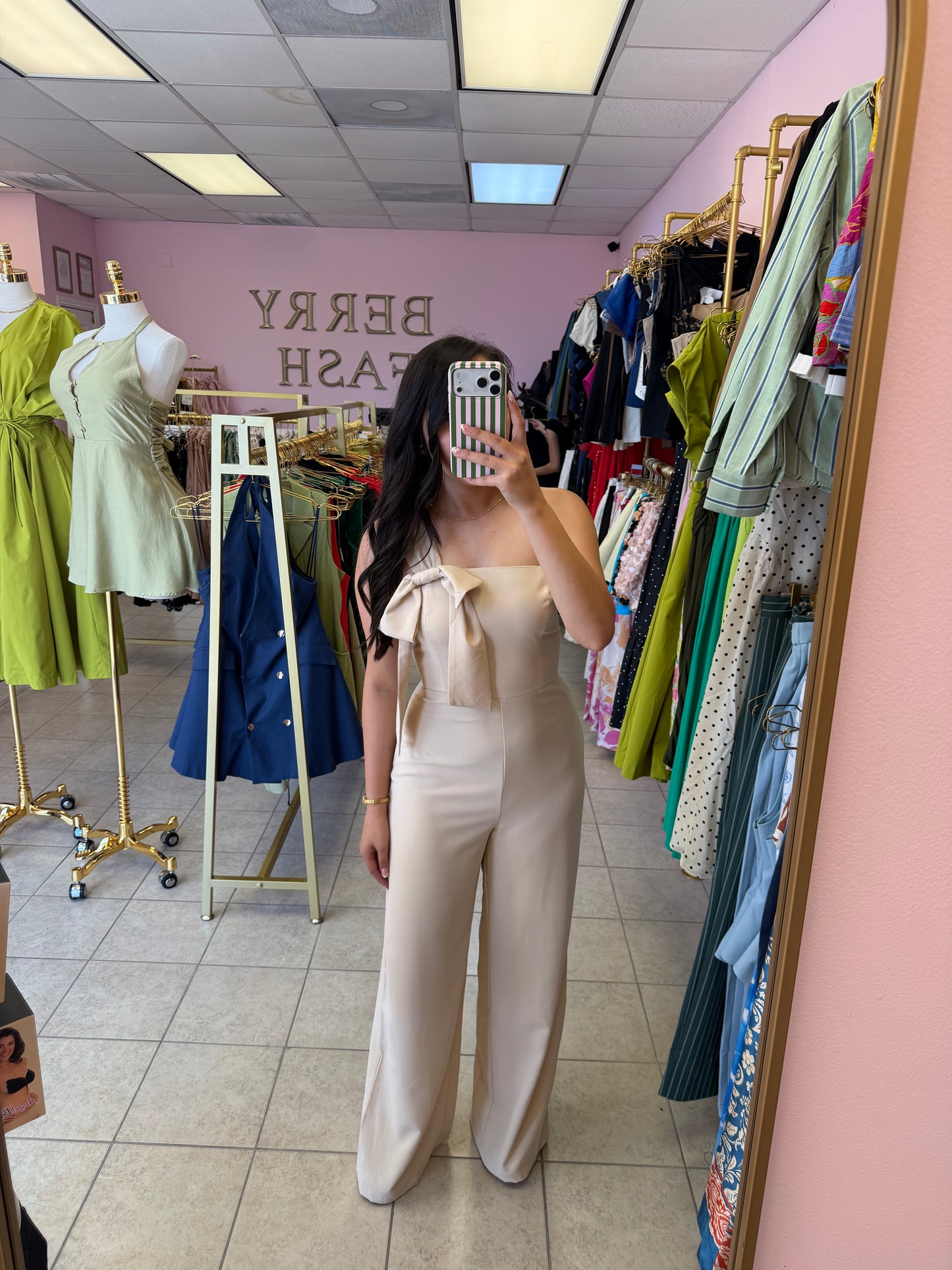 Cecilia beige Jumpsuit