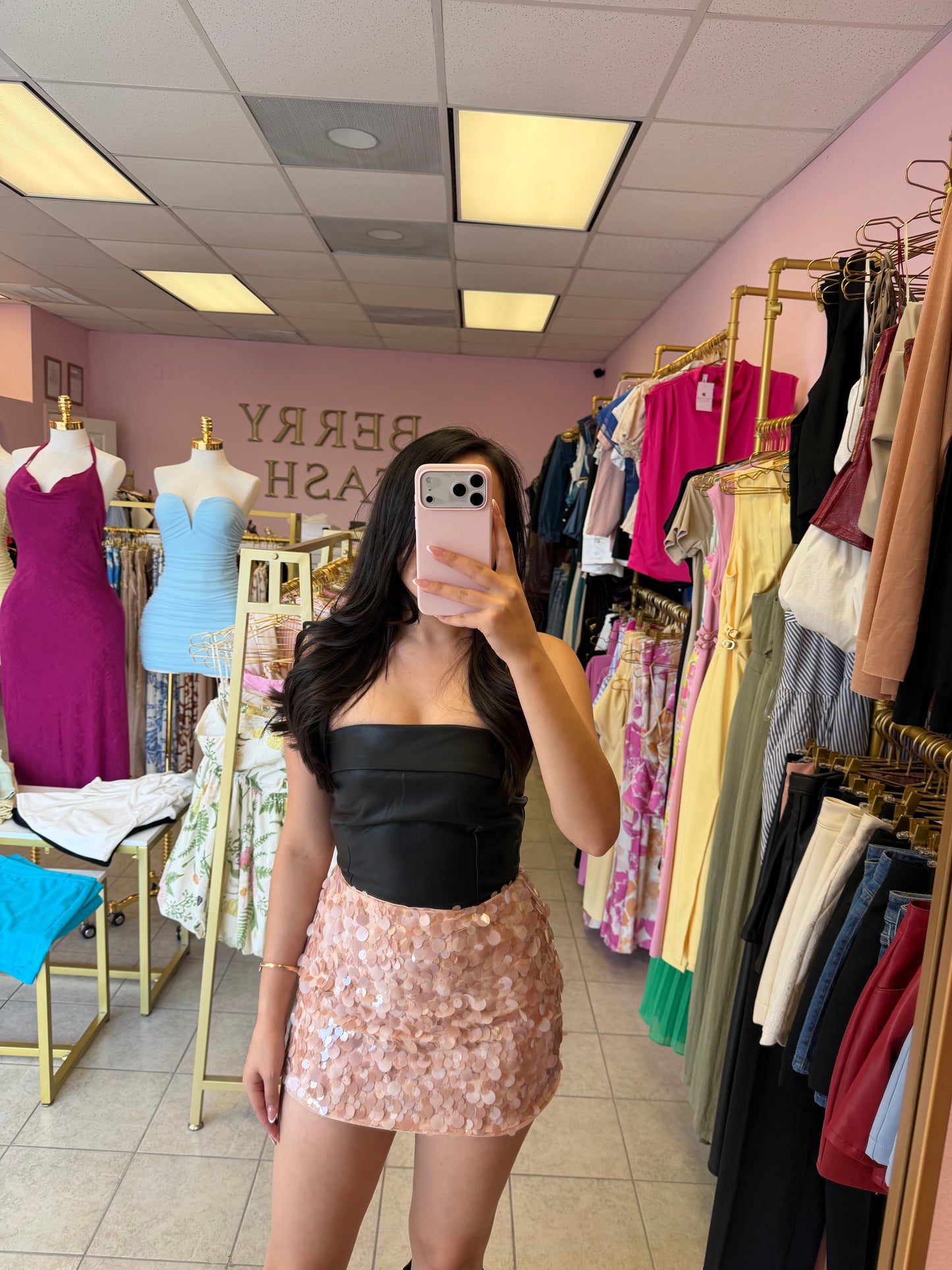 Aylin Pink Skirt