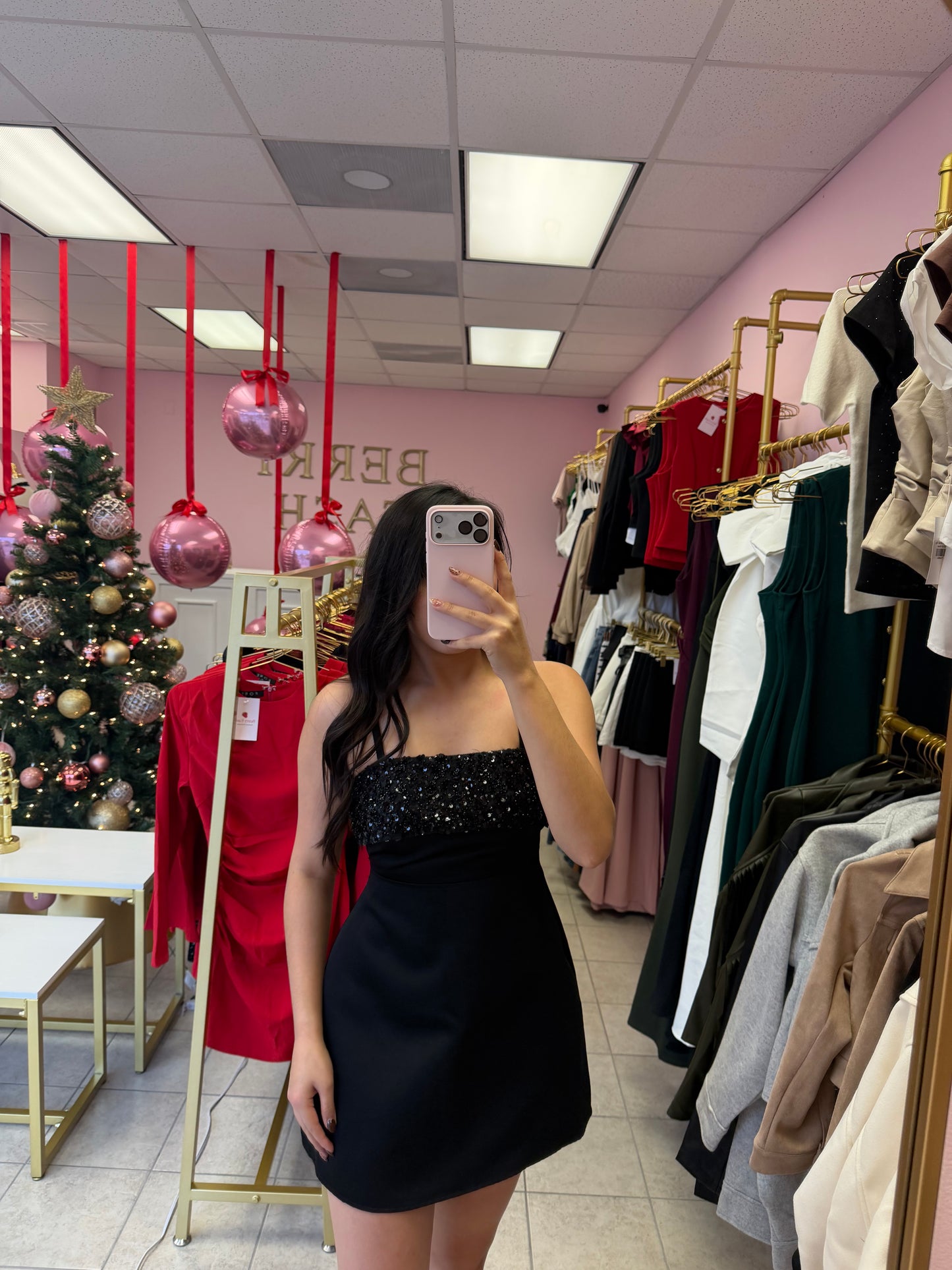 Regina Black Dress