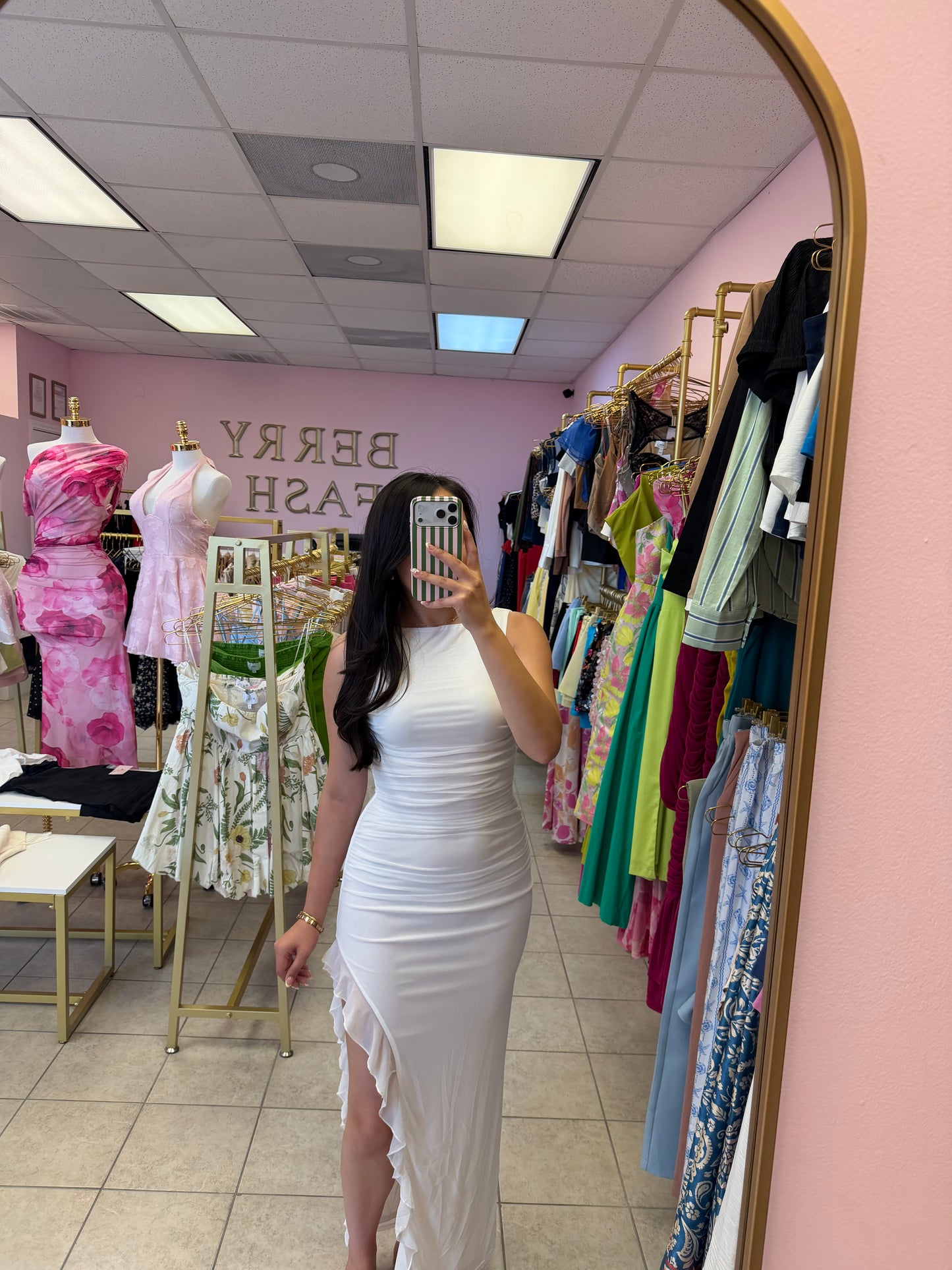 Valentina White Dress