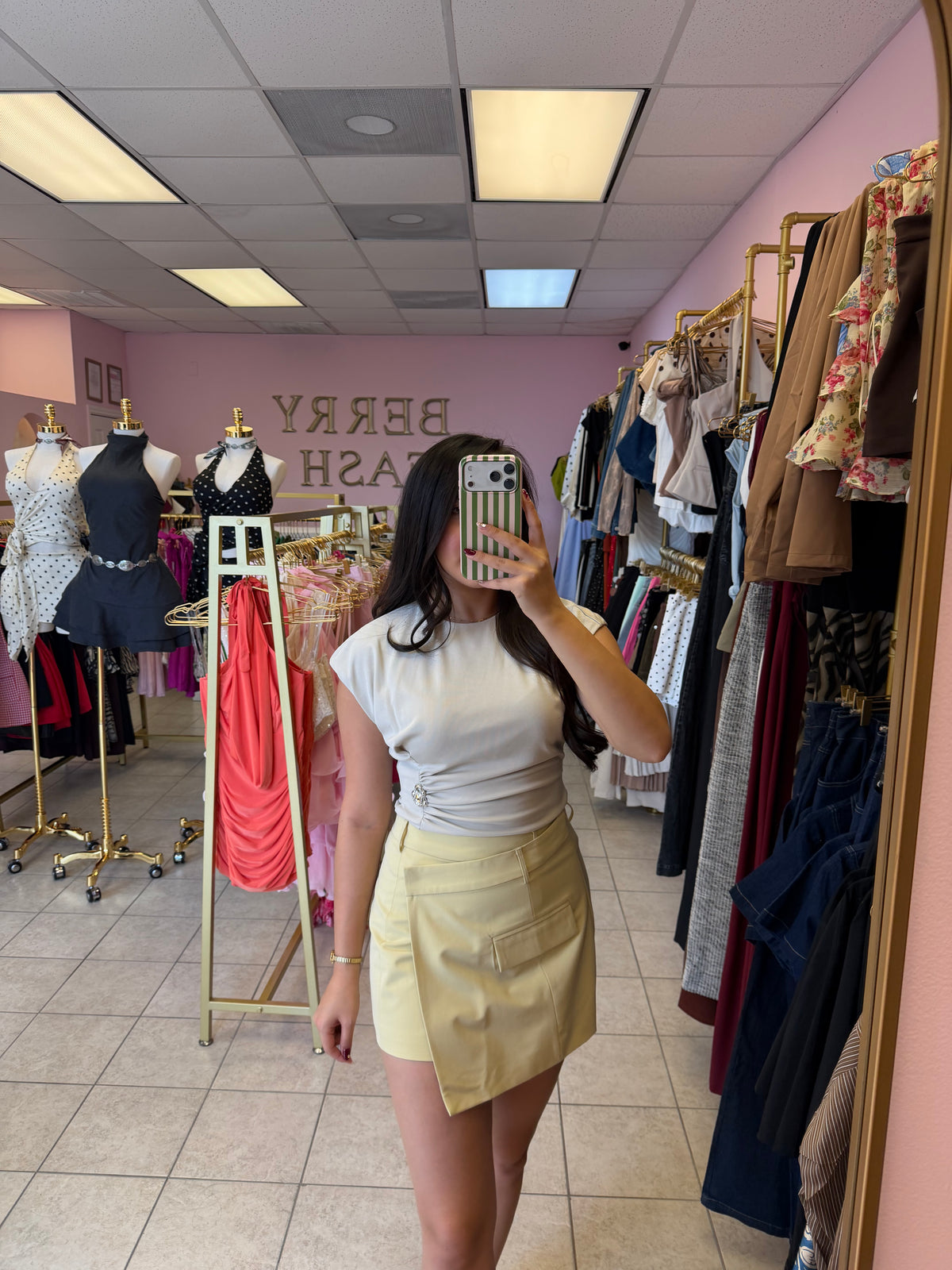 Valerie Beige Top