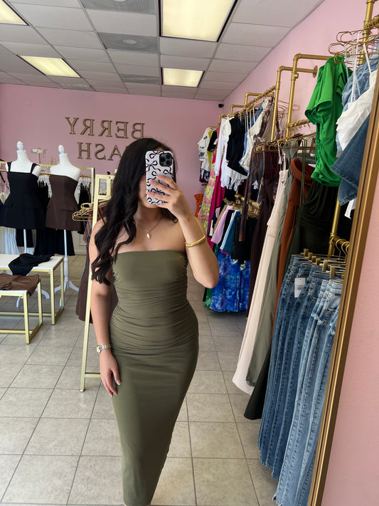Janett green dress