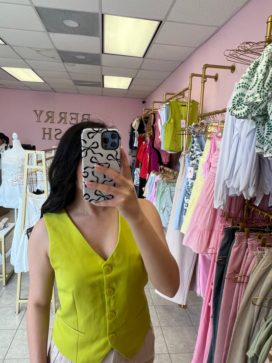 Yesenia Green Top