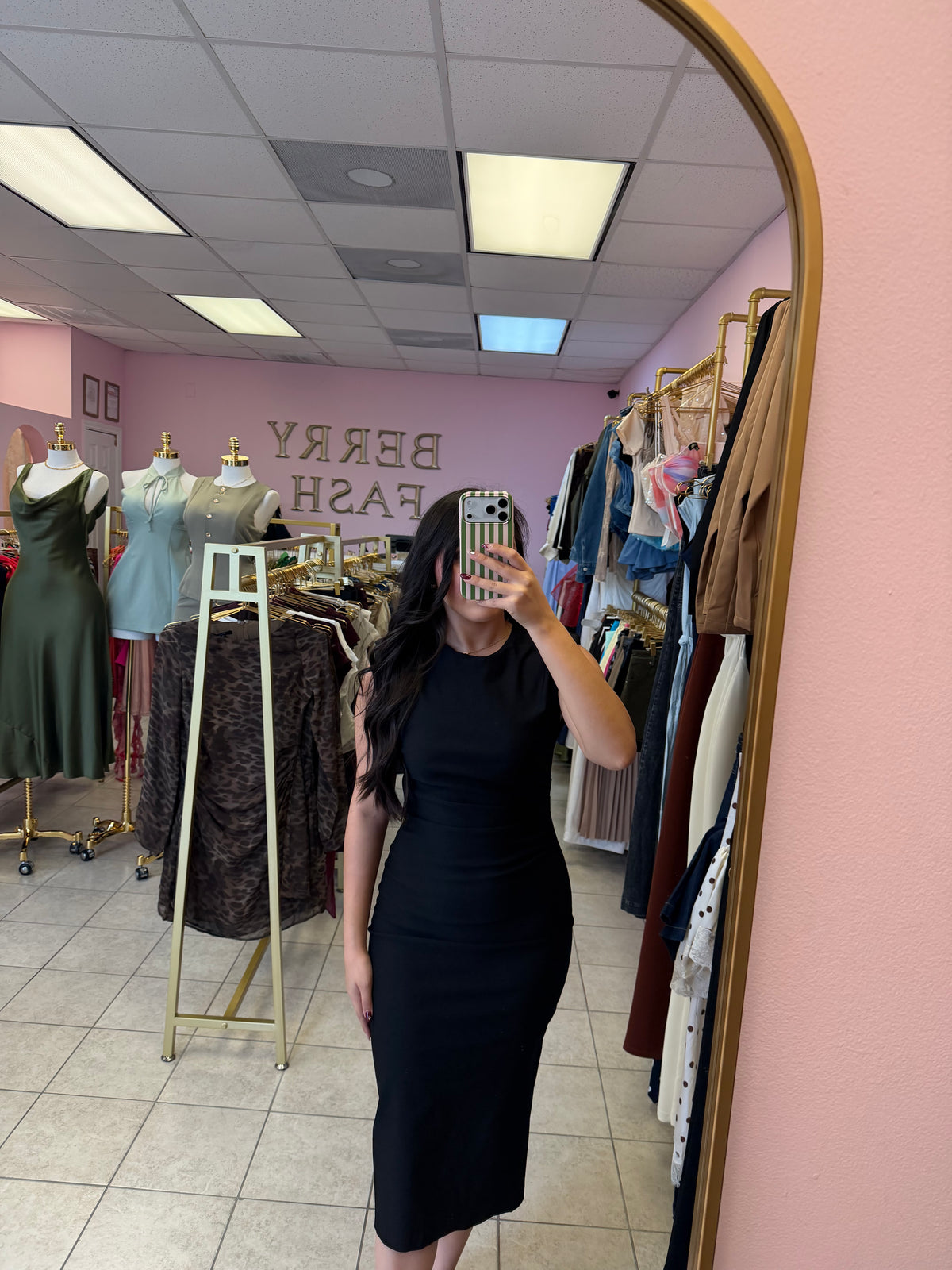 Autumn Black Dress