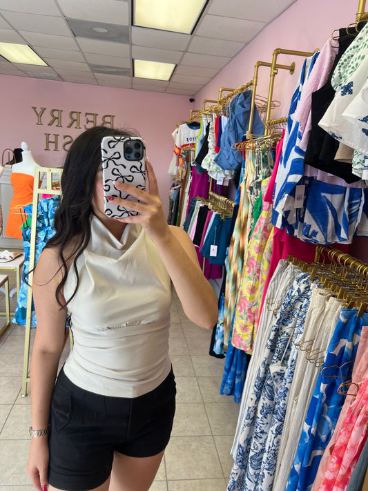 Perla white Top
