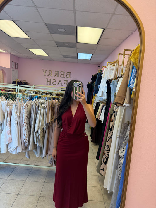 Salma Red Dress
