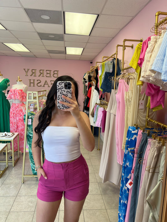 Fabiola Pink Shorts