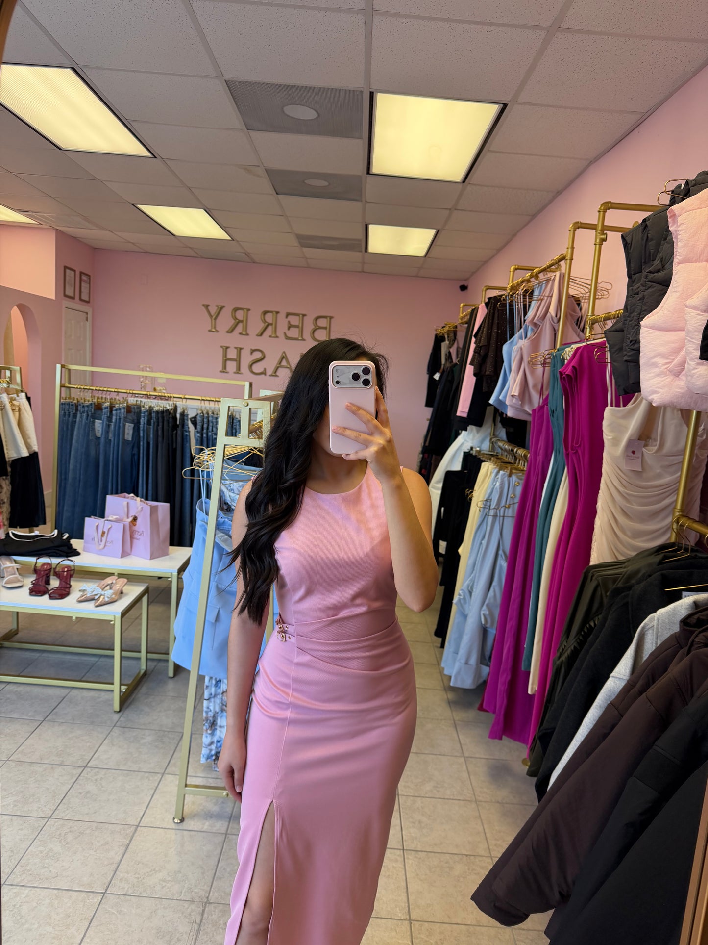 Savannah Pink Dress