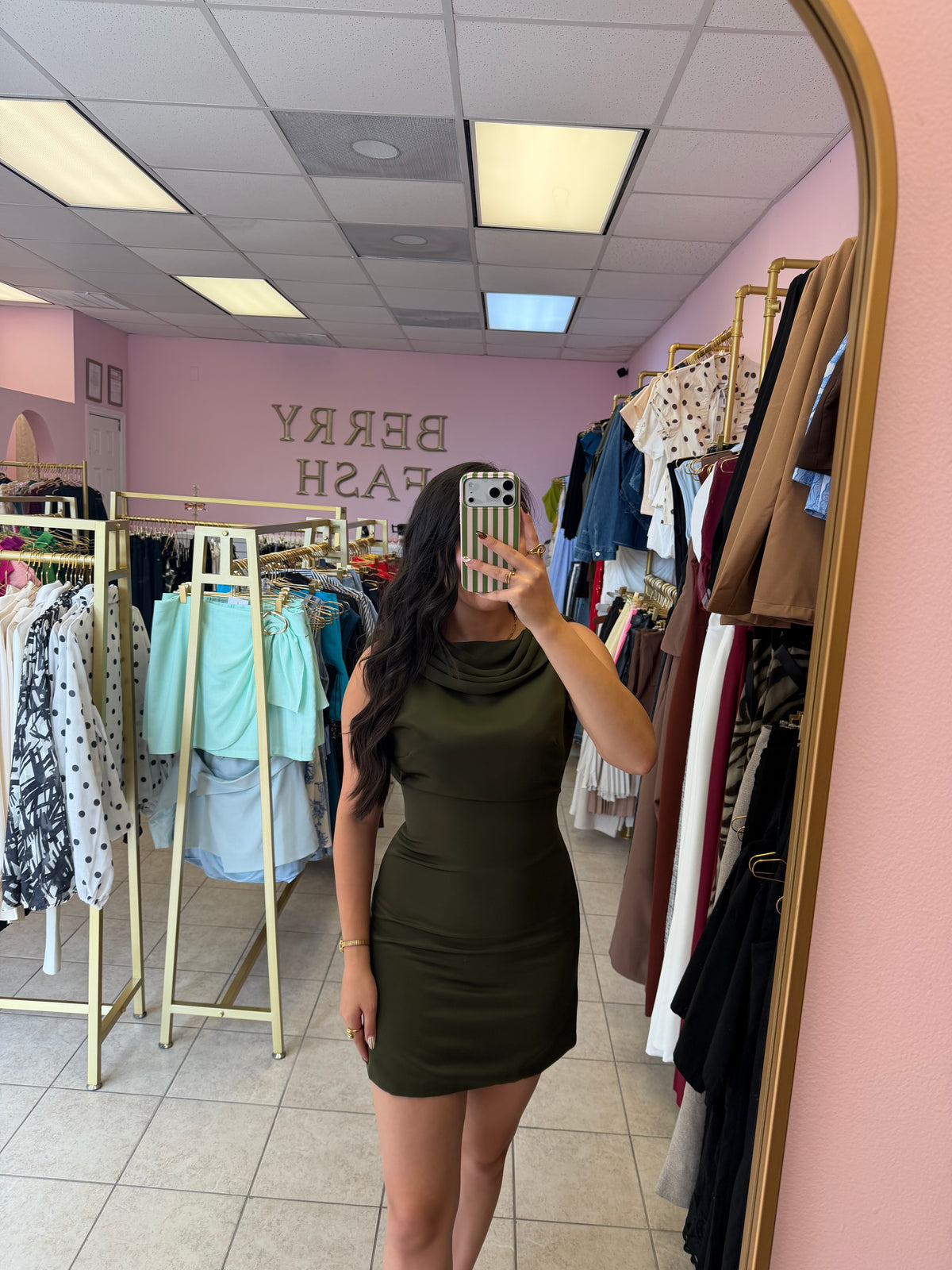 Tiffany Green Dress