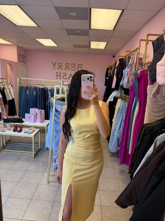 Savannah Yellow Dress