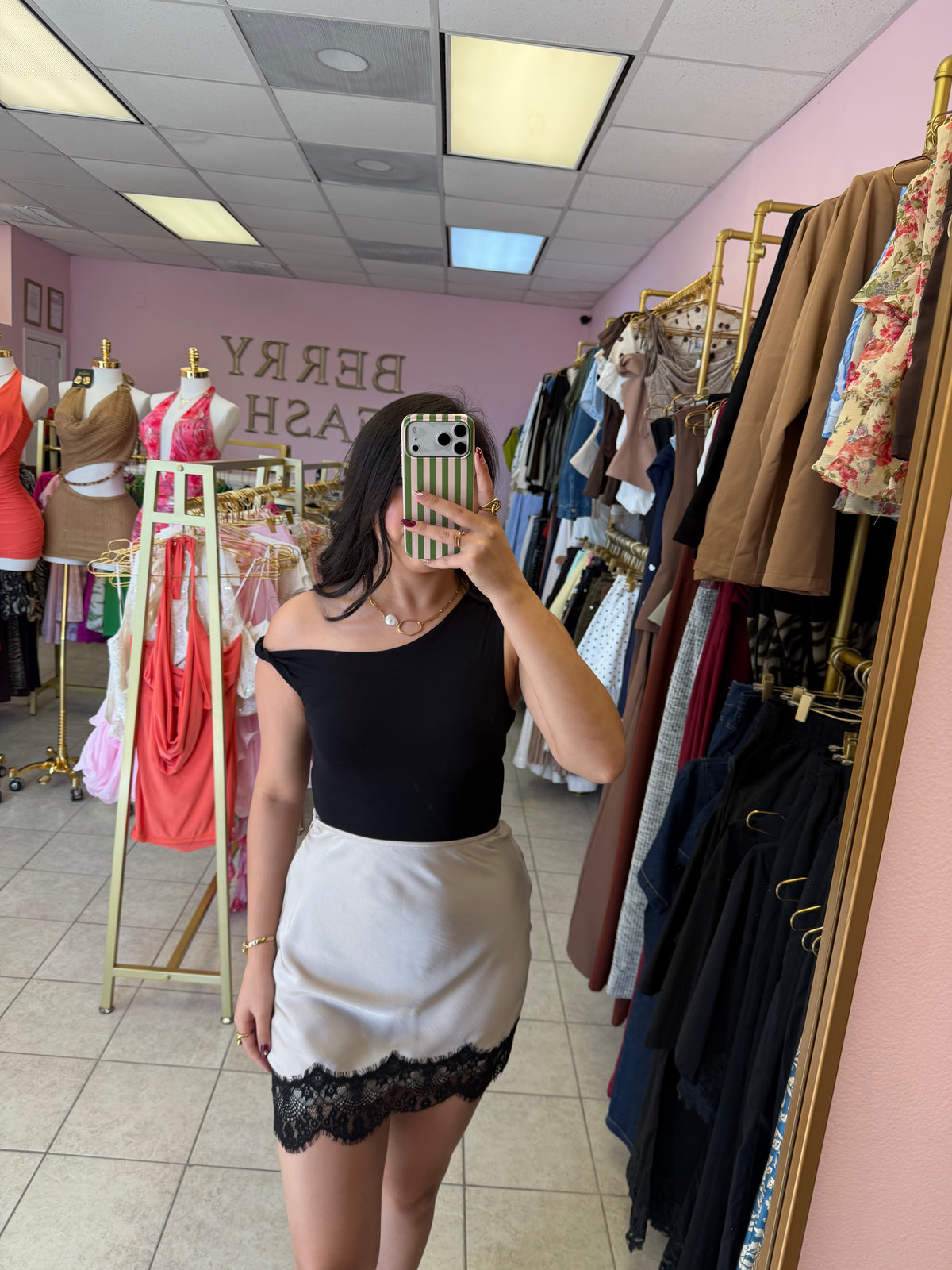 Elena White Skirt