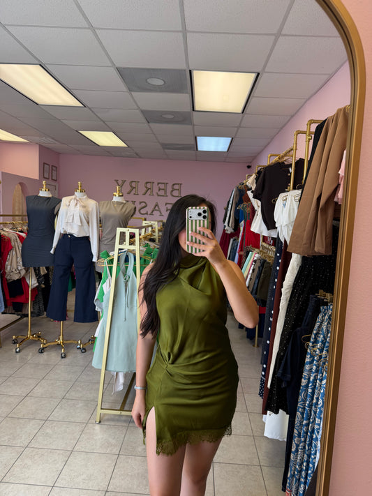 Olivia Green Dress