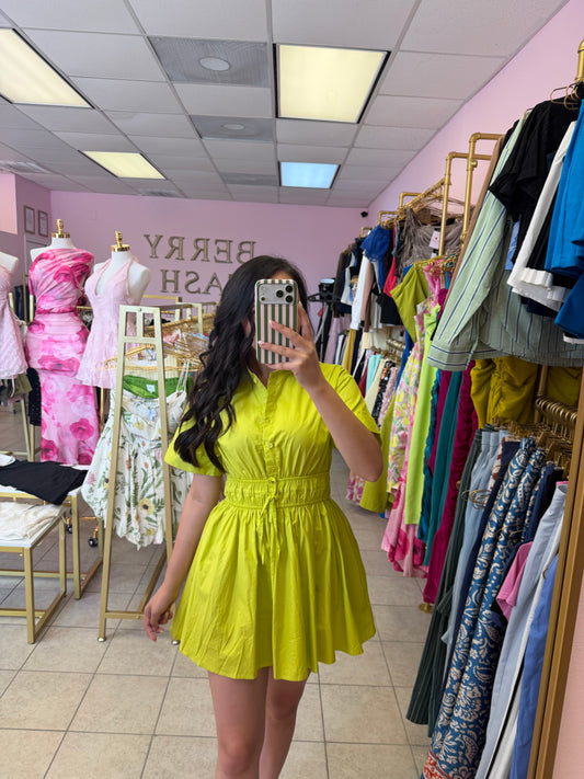 Cindy Green Dress
