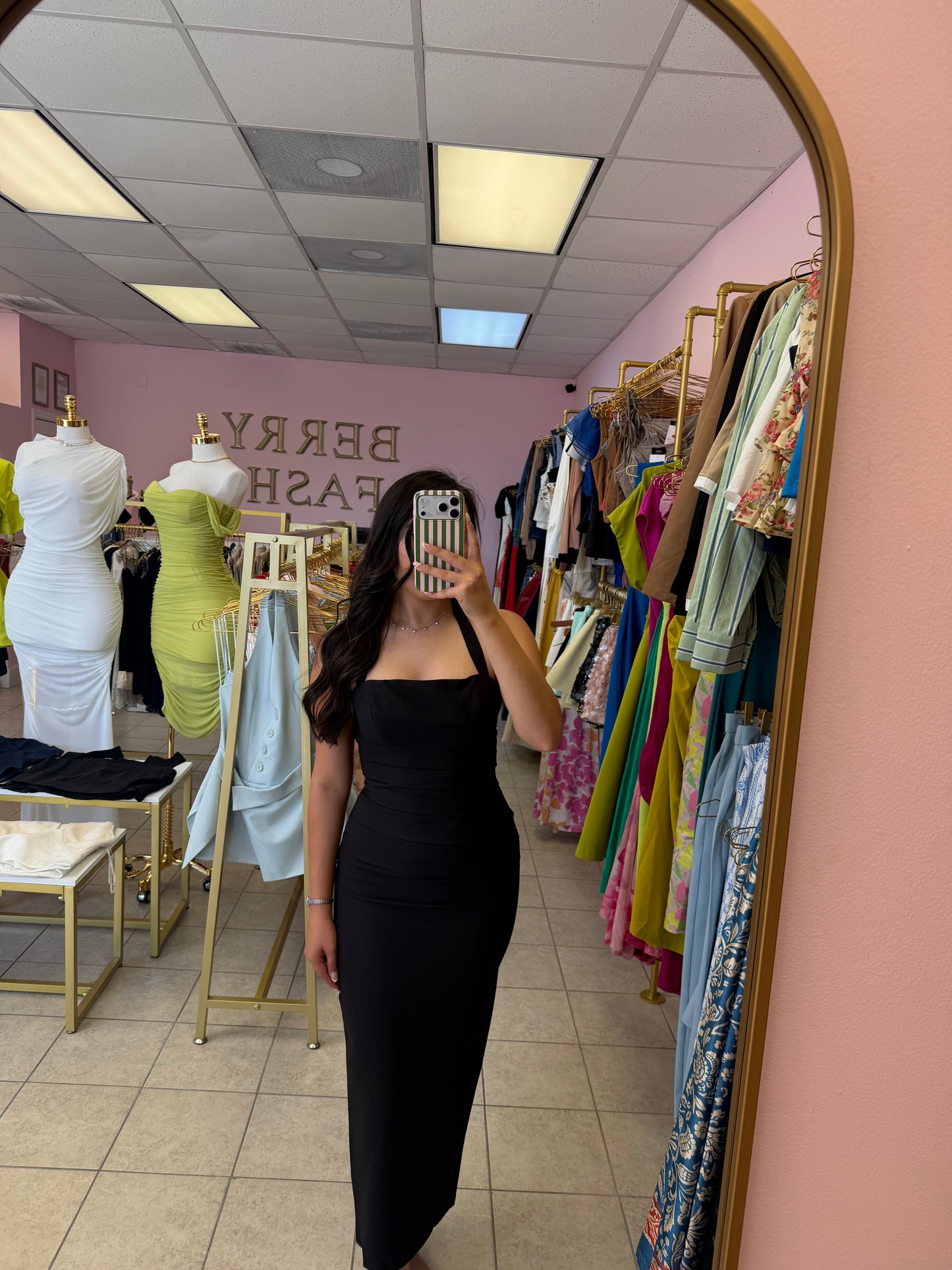 Amy Black Dress
