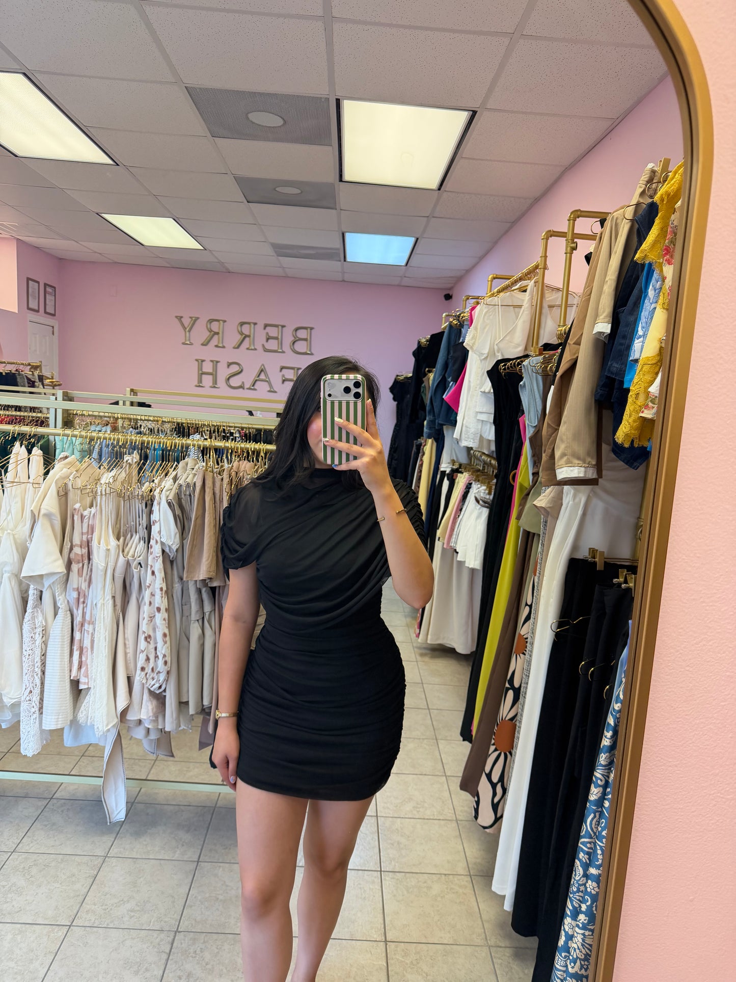 Leticia Black Dress