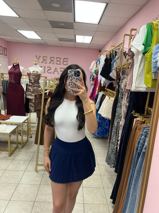 Grecia Blue Skort