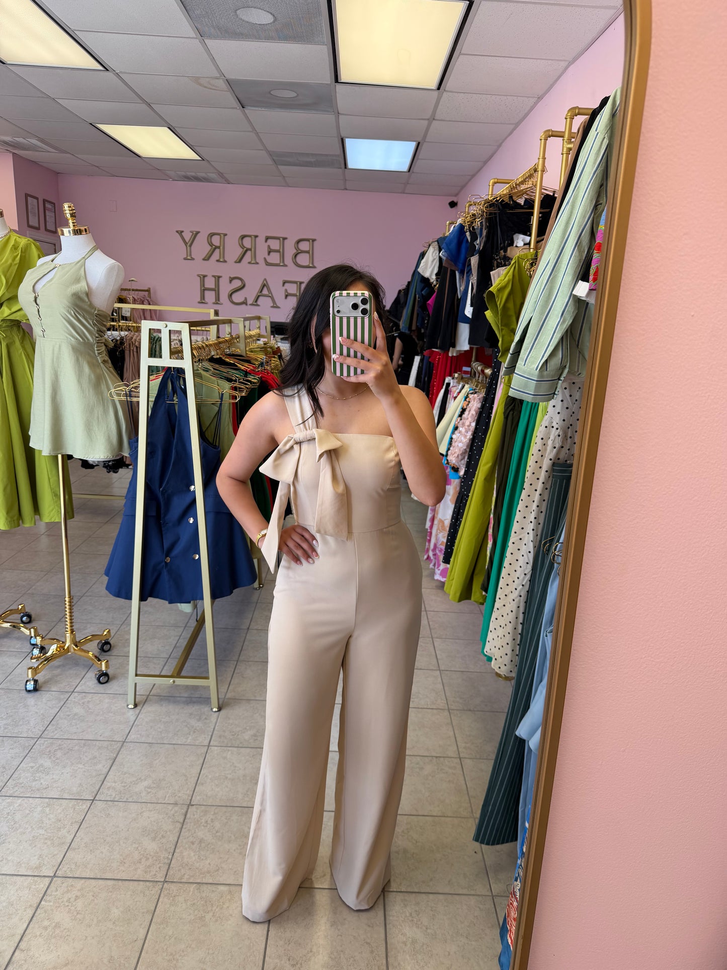 Cecilia beige Jumpsuit