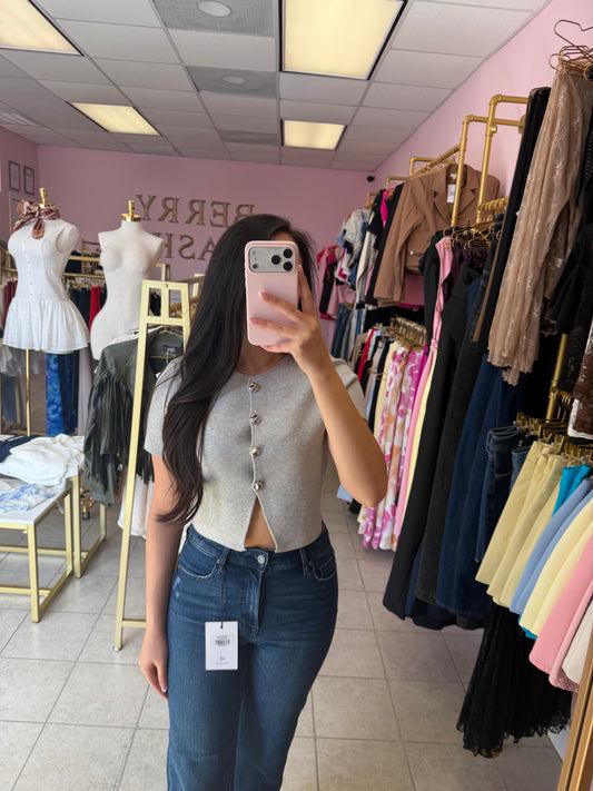 Maria Grey Top