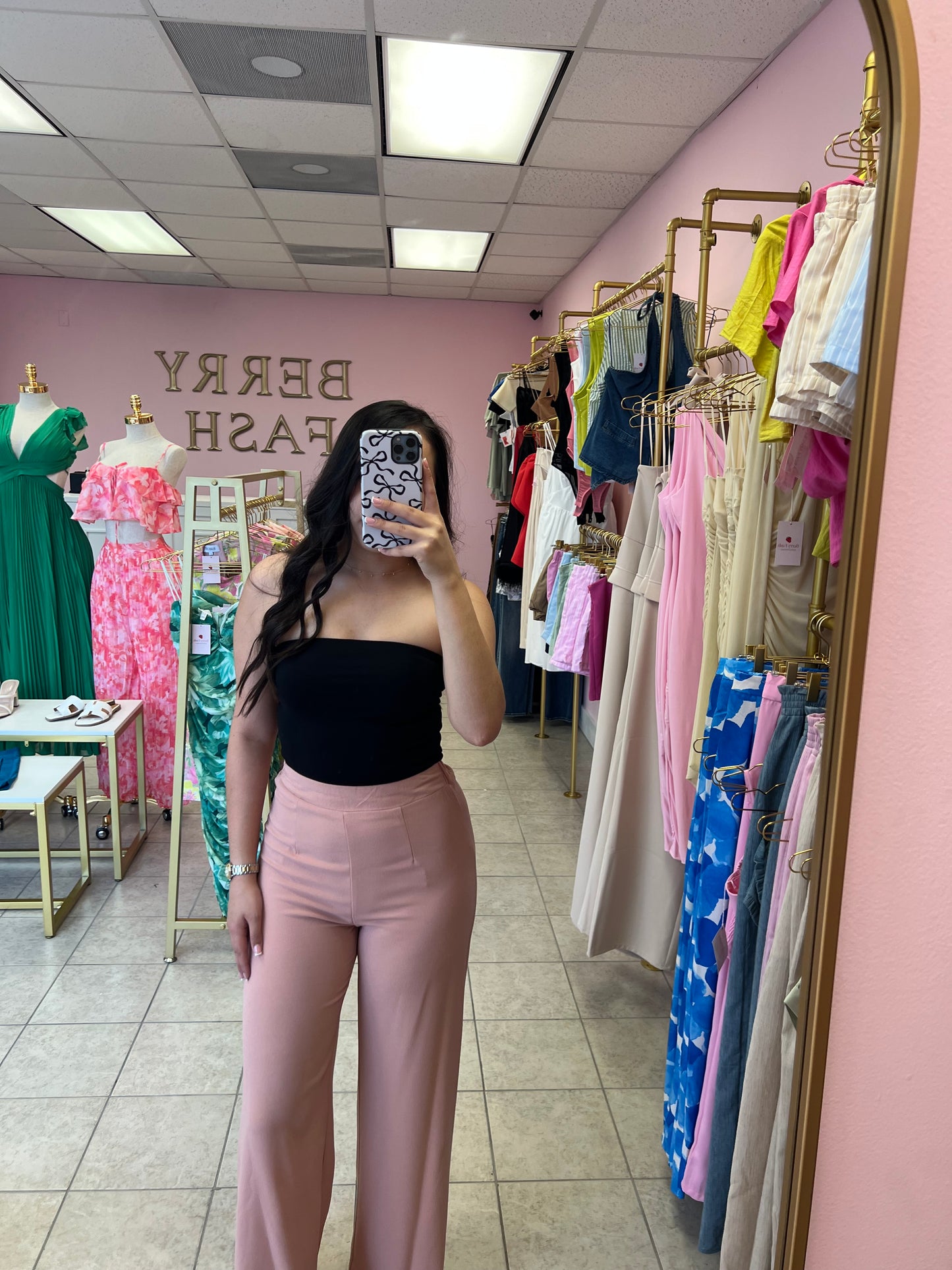 Leslie Pink Pants