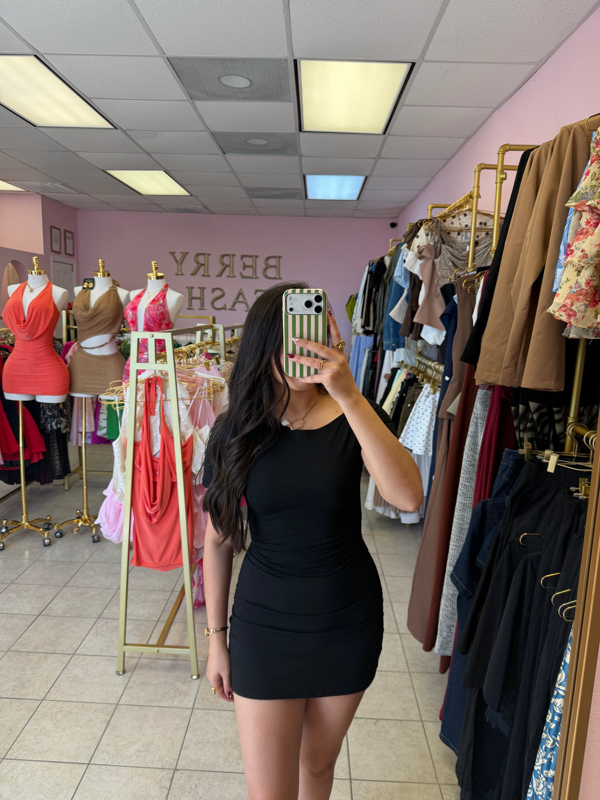 Angelica Black Dress