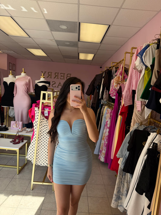 Britney Blue Dress
