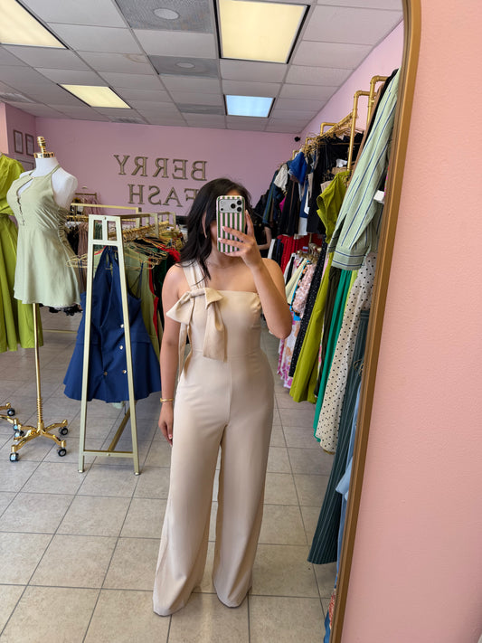 Cecilia beige Jumpsuit