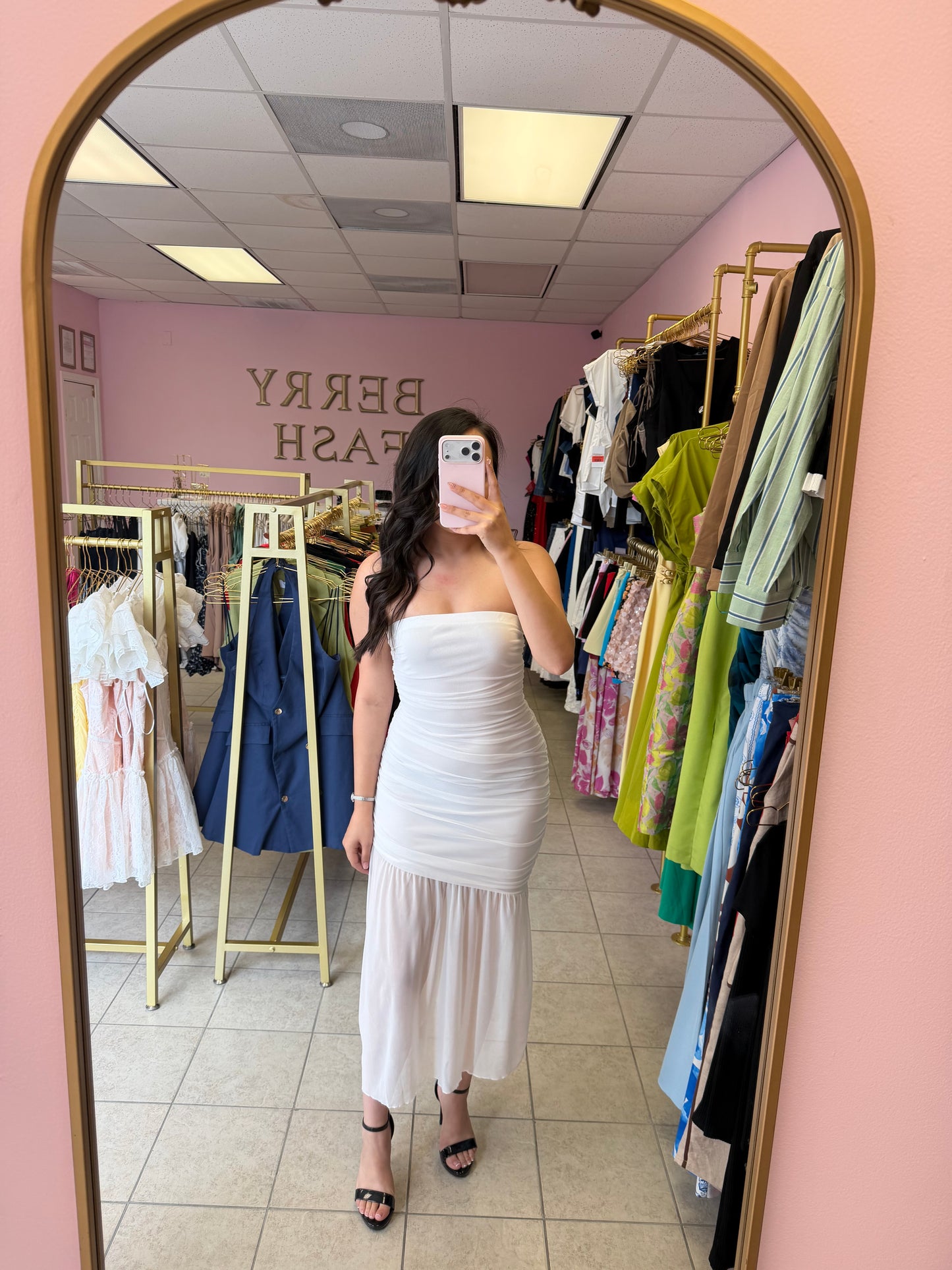Daphne White Dress