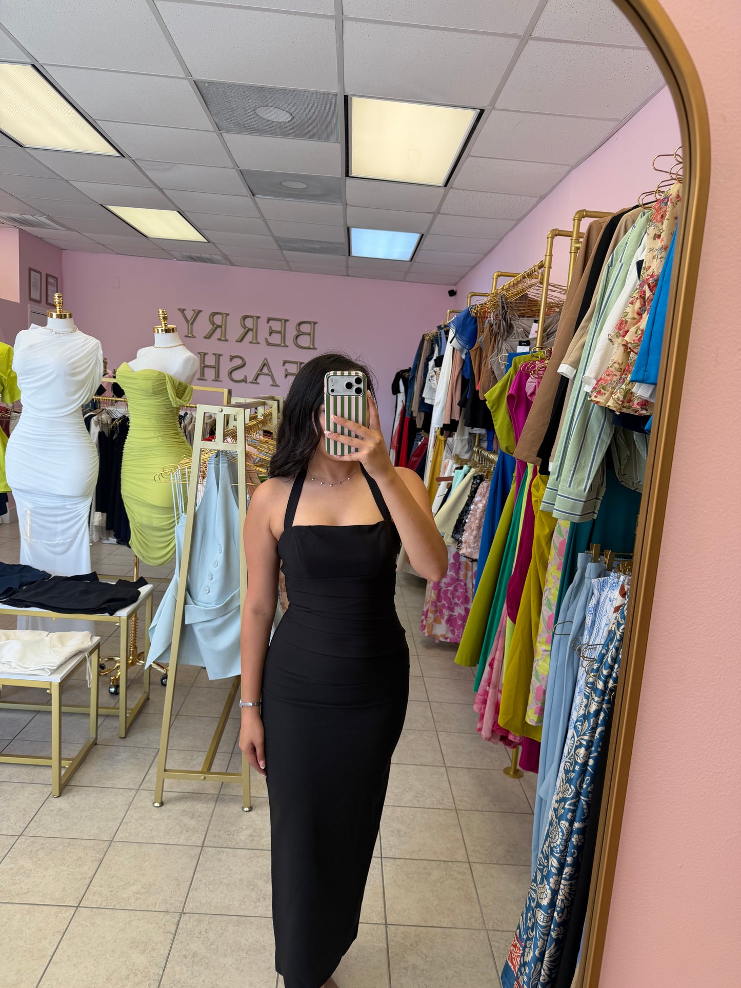 Amy Black Dress
