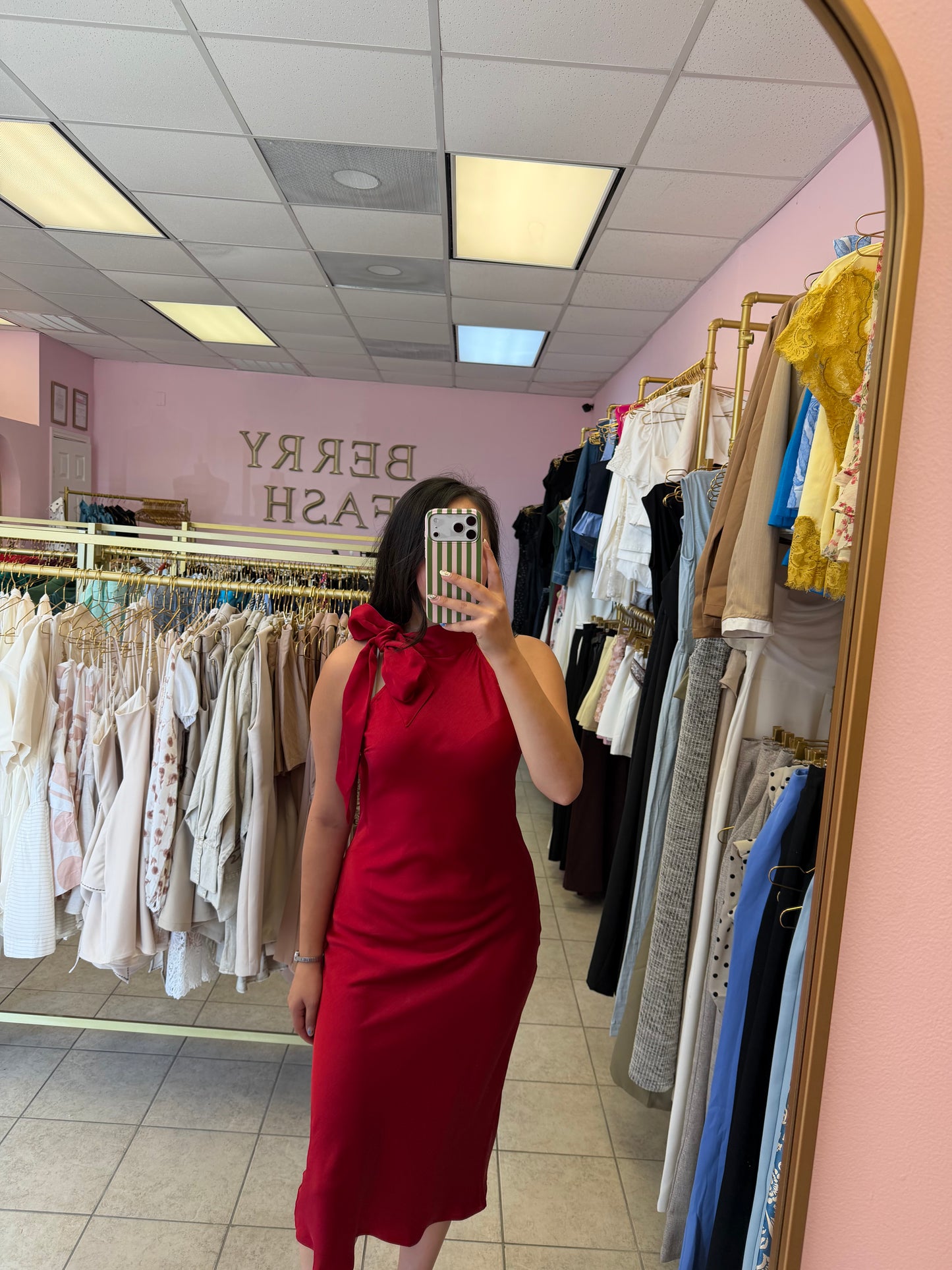 Rosa Red Dress