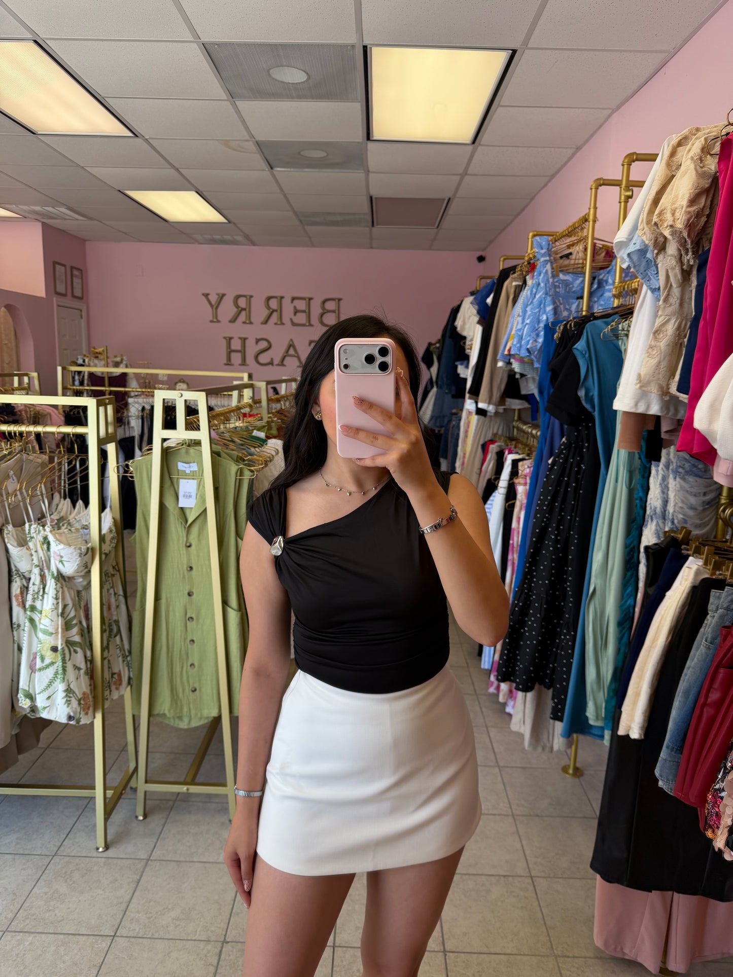 Katia white Skort