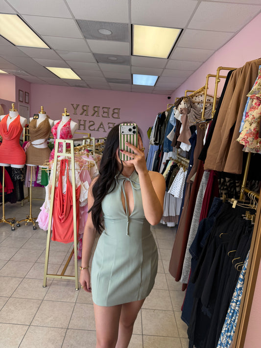 Alessia Green Dress
