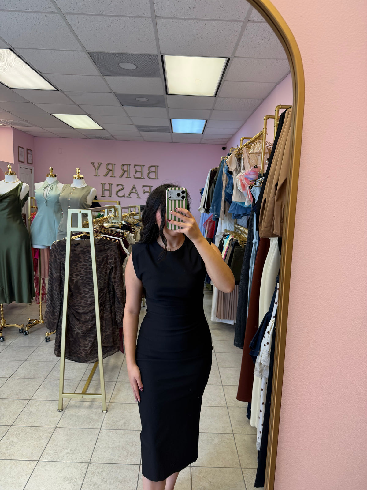 Autumn Black Dress