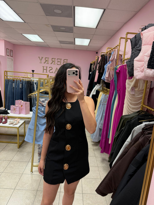Georgina Black Dress