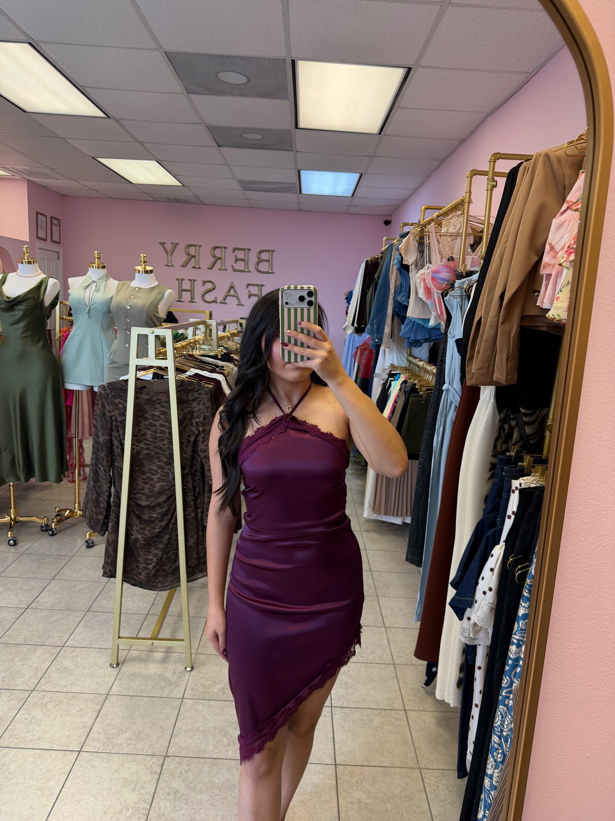 Angy purple Dress