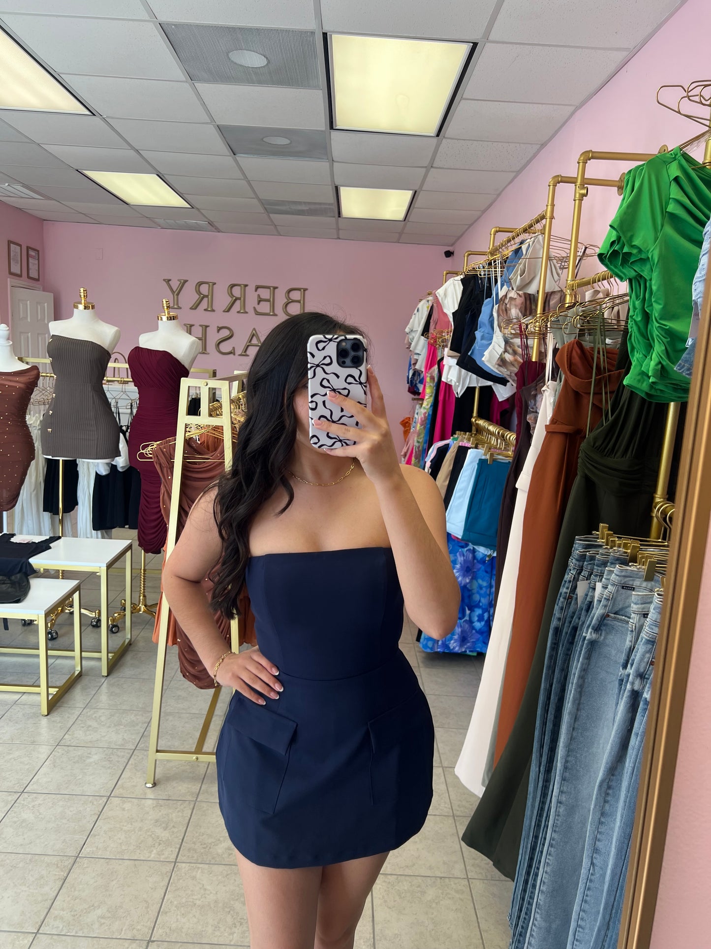 Amanda Blue Dress