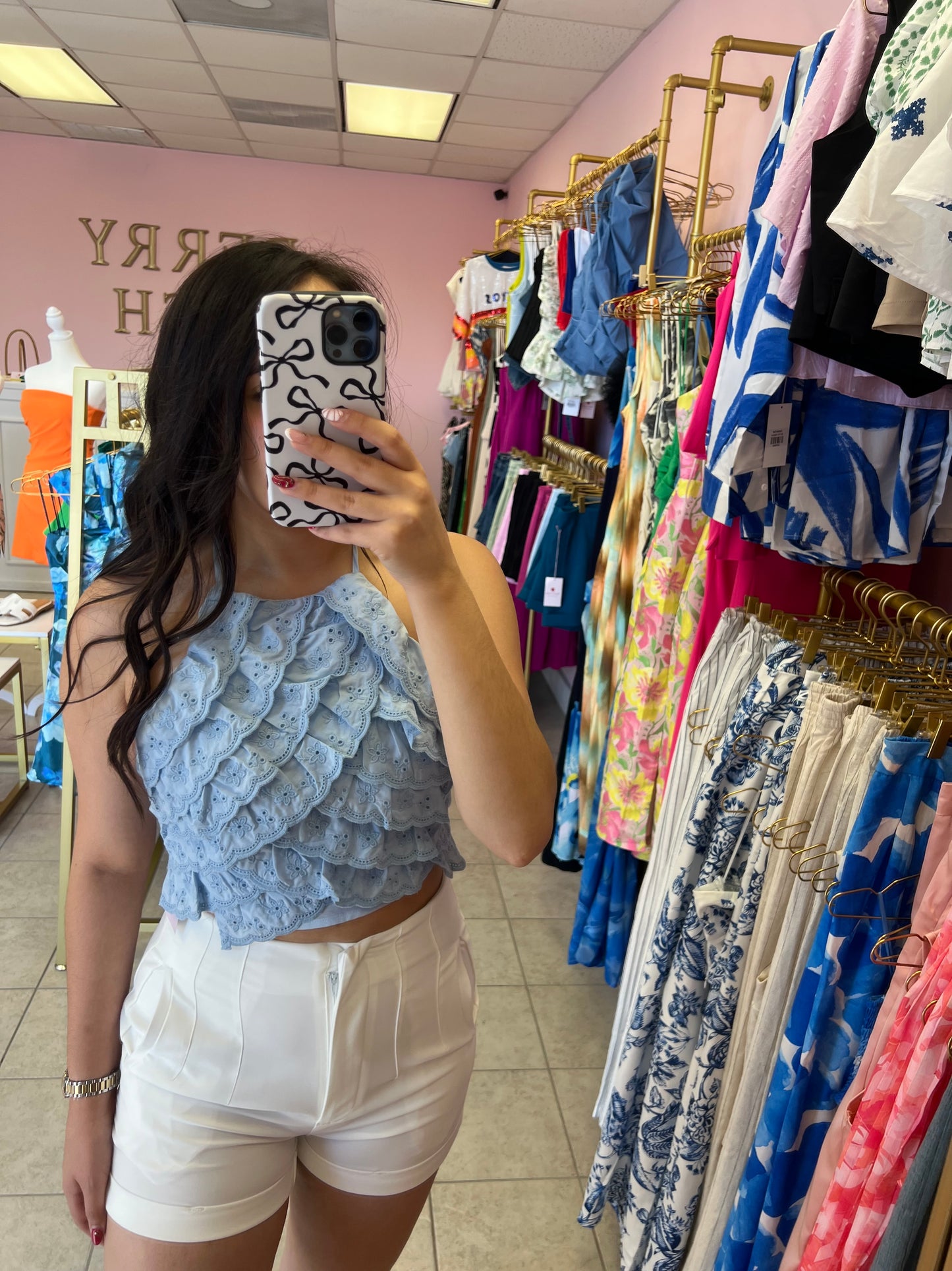 Fabiola White shorts