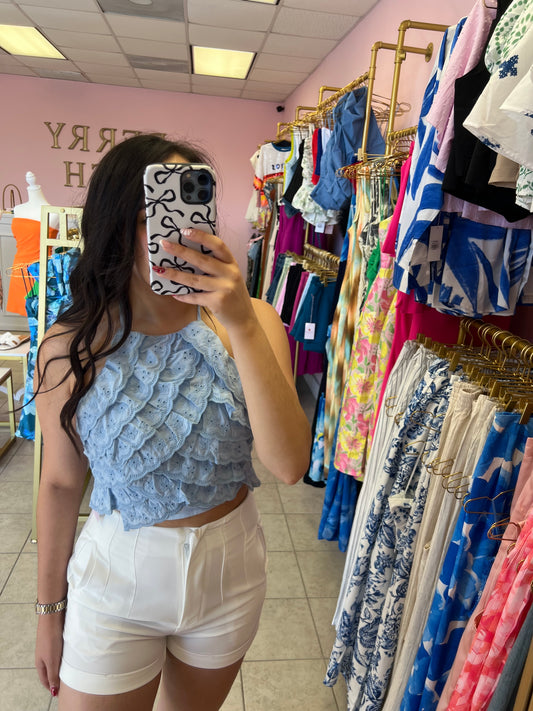 Fabiola White shorts