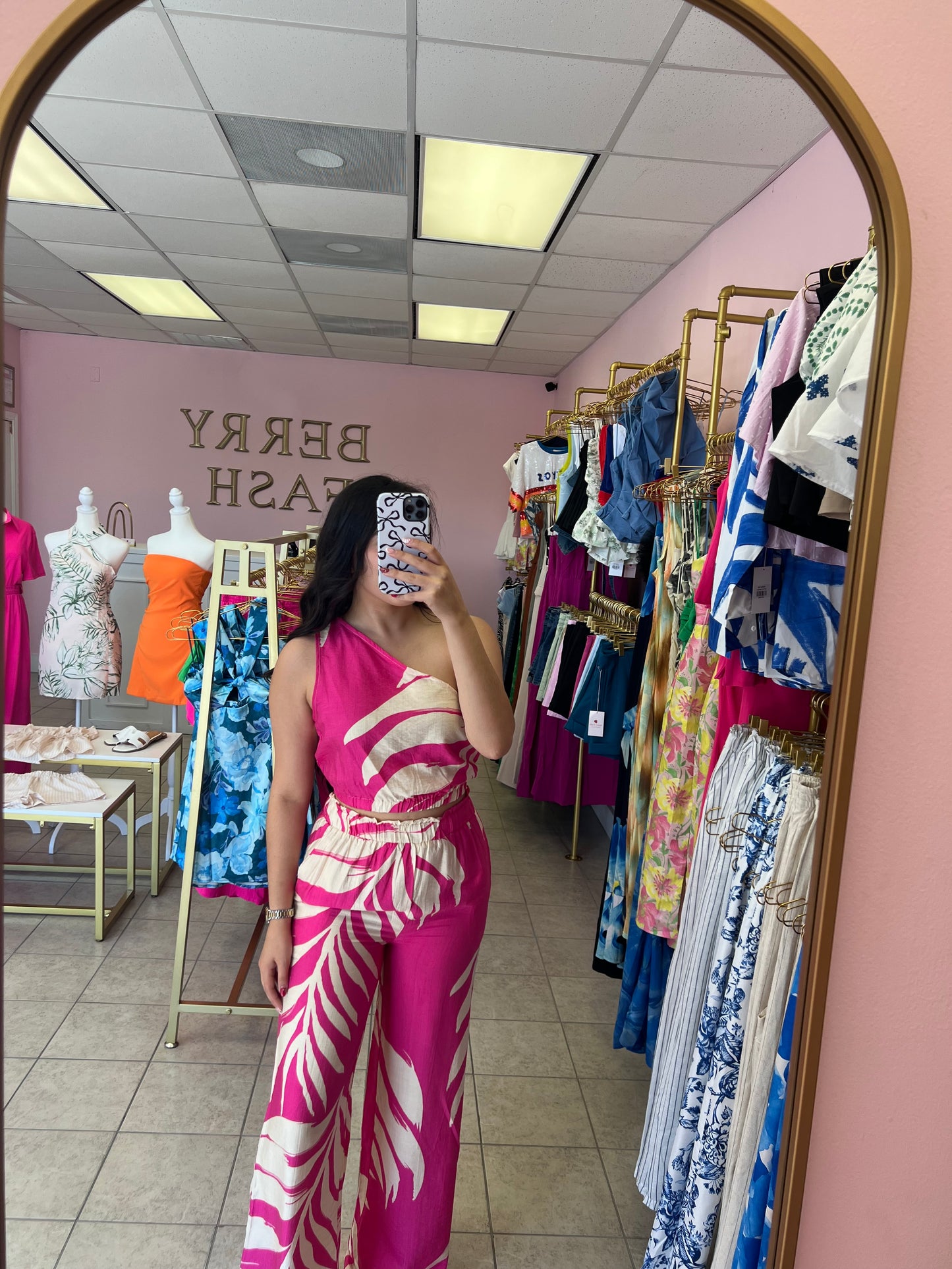 Karla pink Set